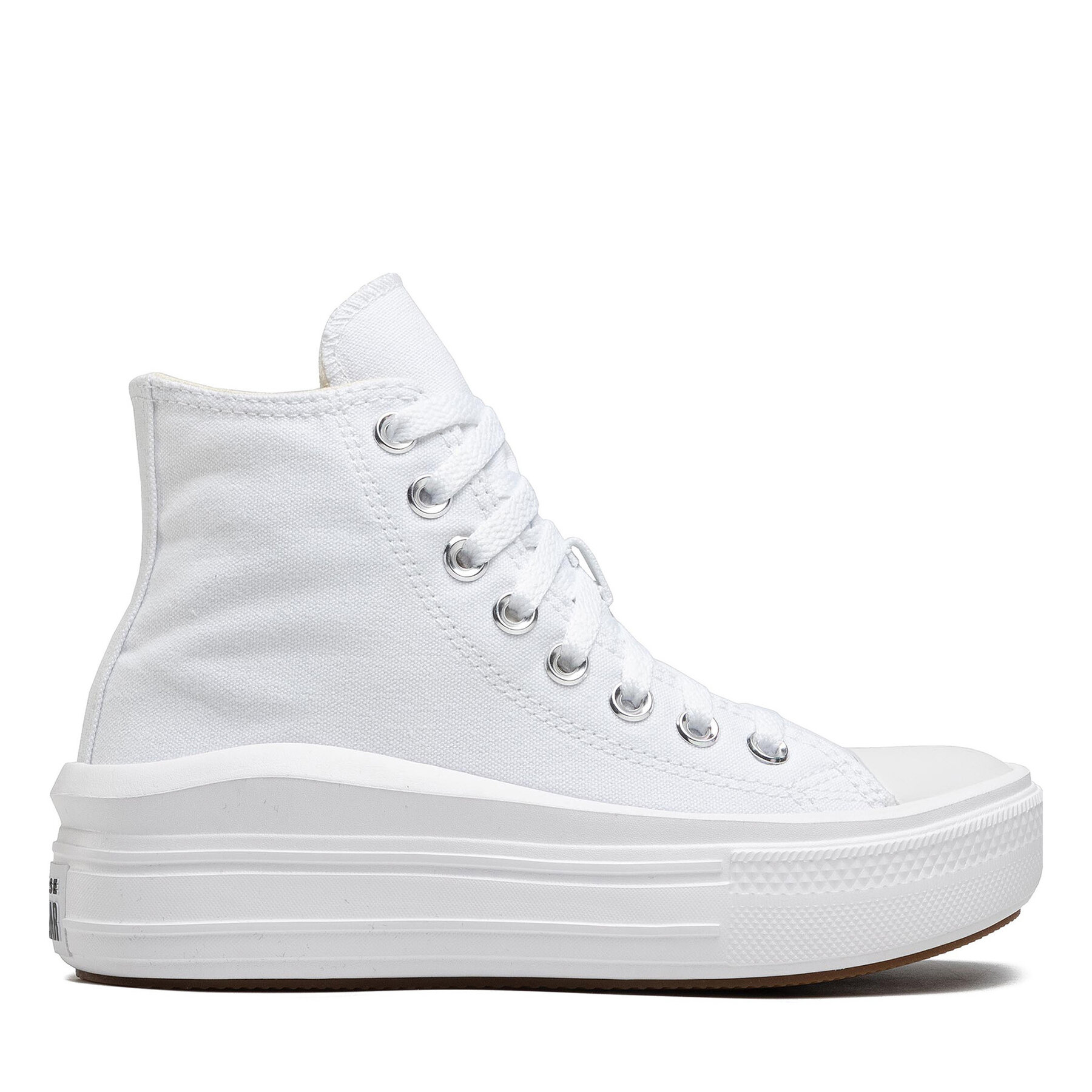 Sneakers aus Stoff Converse Chuck Taylor All Star Move Platform 568498C Weiß