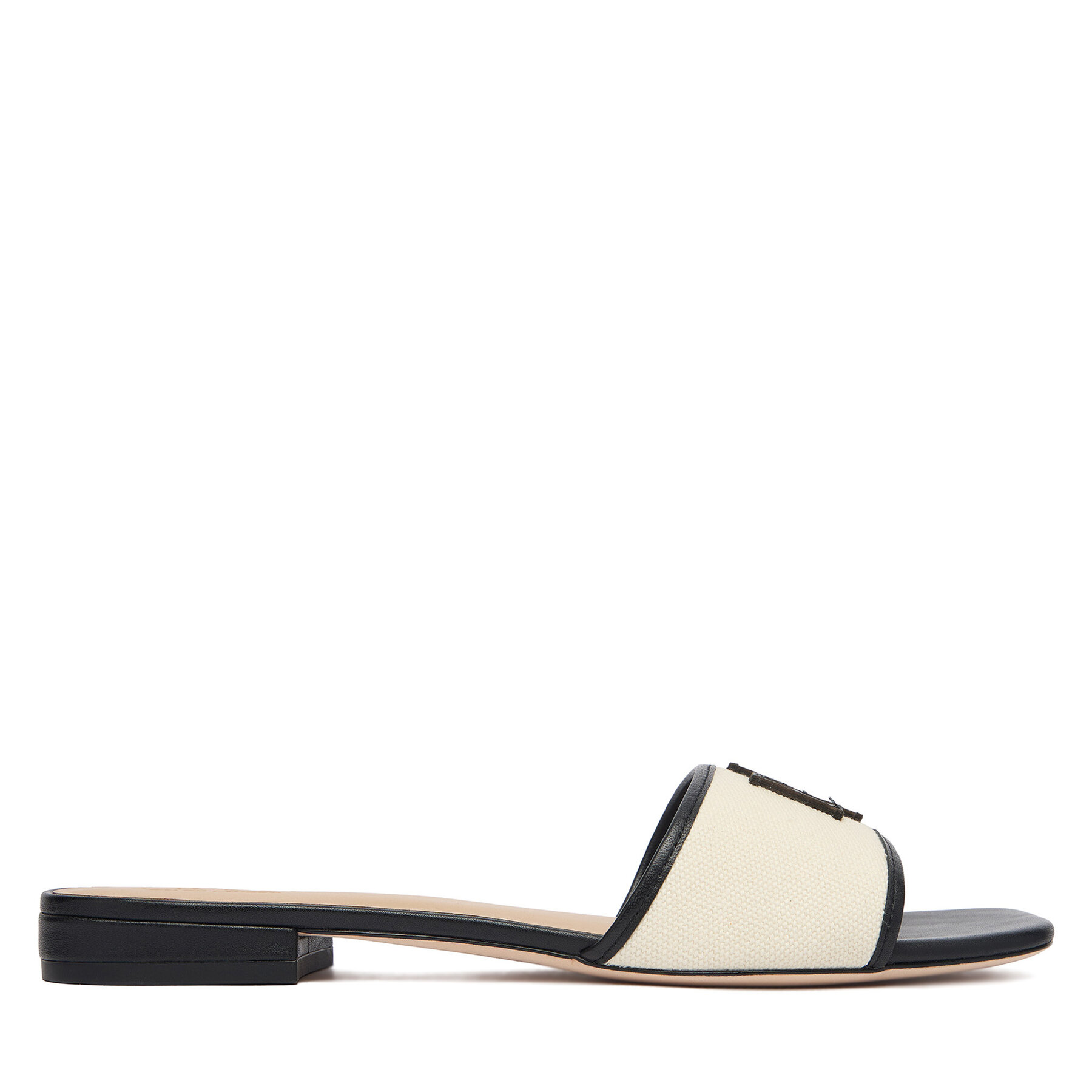 Pantoletten LAUREN RALPH LAUREN 802P04395004 Écru