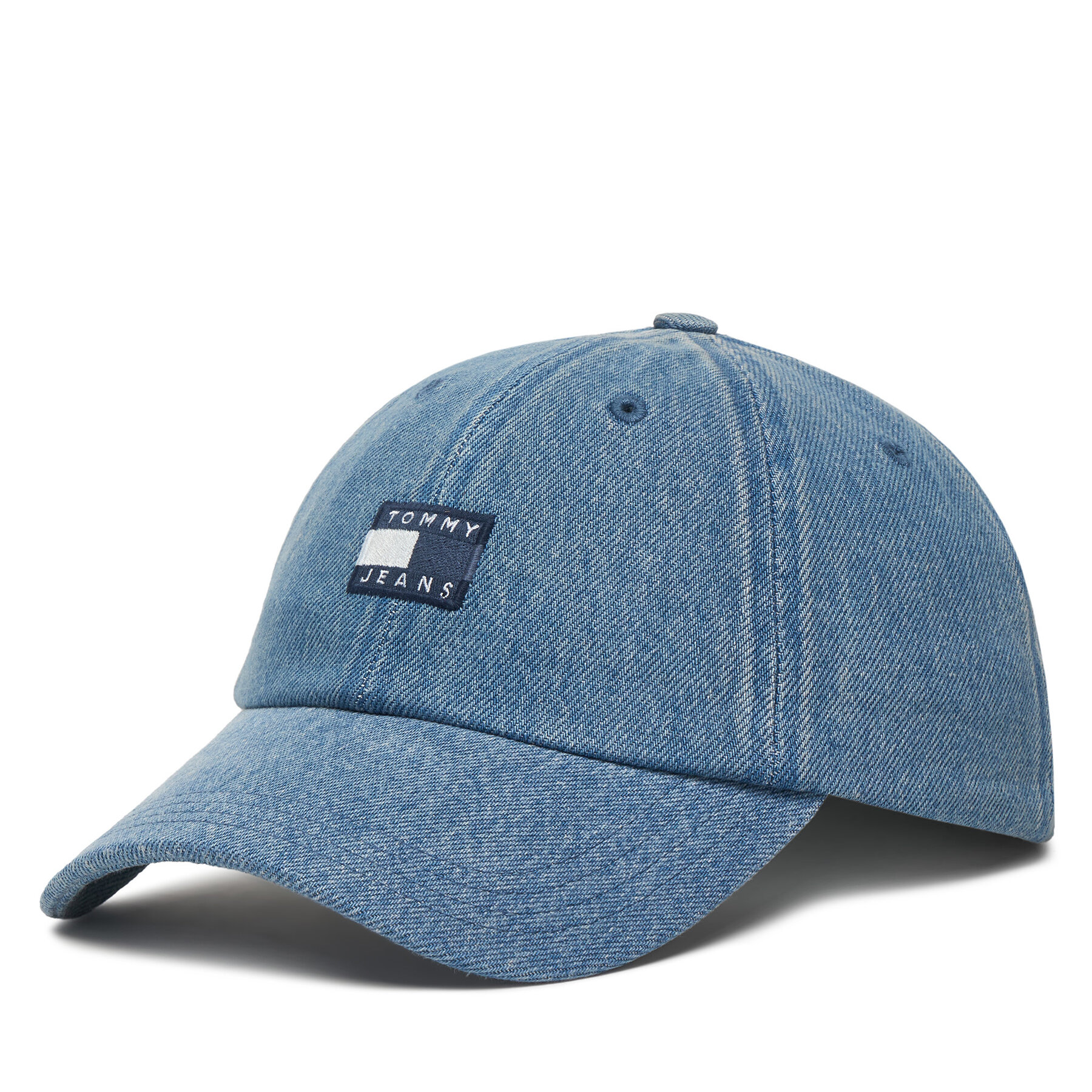 Cap Tommy Jeans Tjm Heritage Over Dyed Denim Cap AM0AM13853 Blau