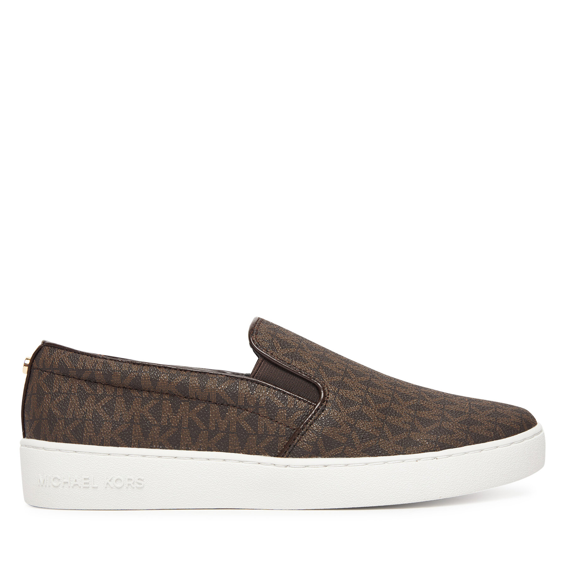 Sneakers aus Stoff MICHAEL Michael Kors Keaton Slip On 43F7KTFP1B Braun