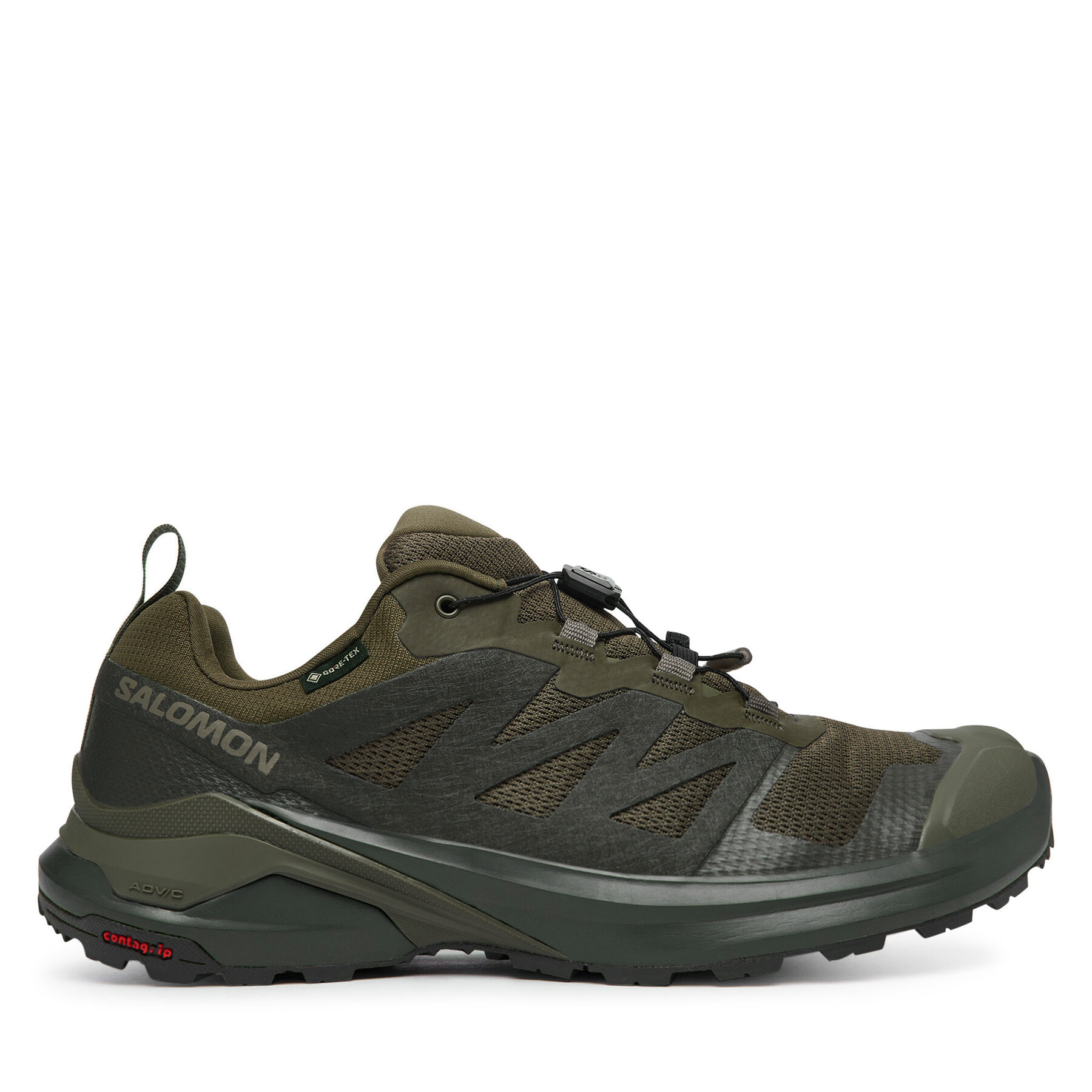 Trekkingschuhe Salomon X-Adventure Gtx GORE-TEX L45457800 Khakifarben