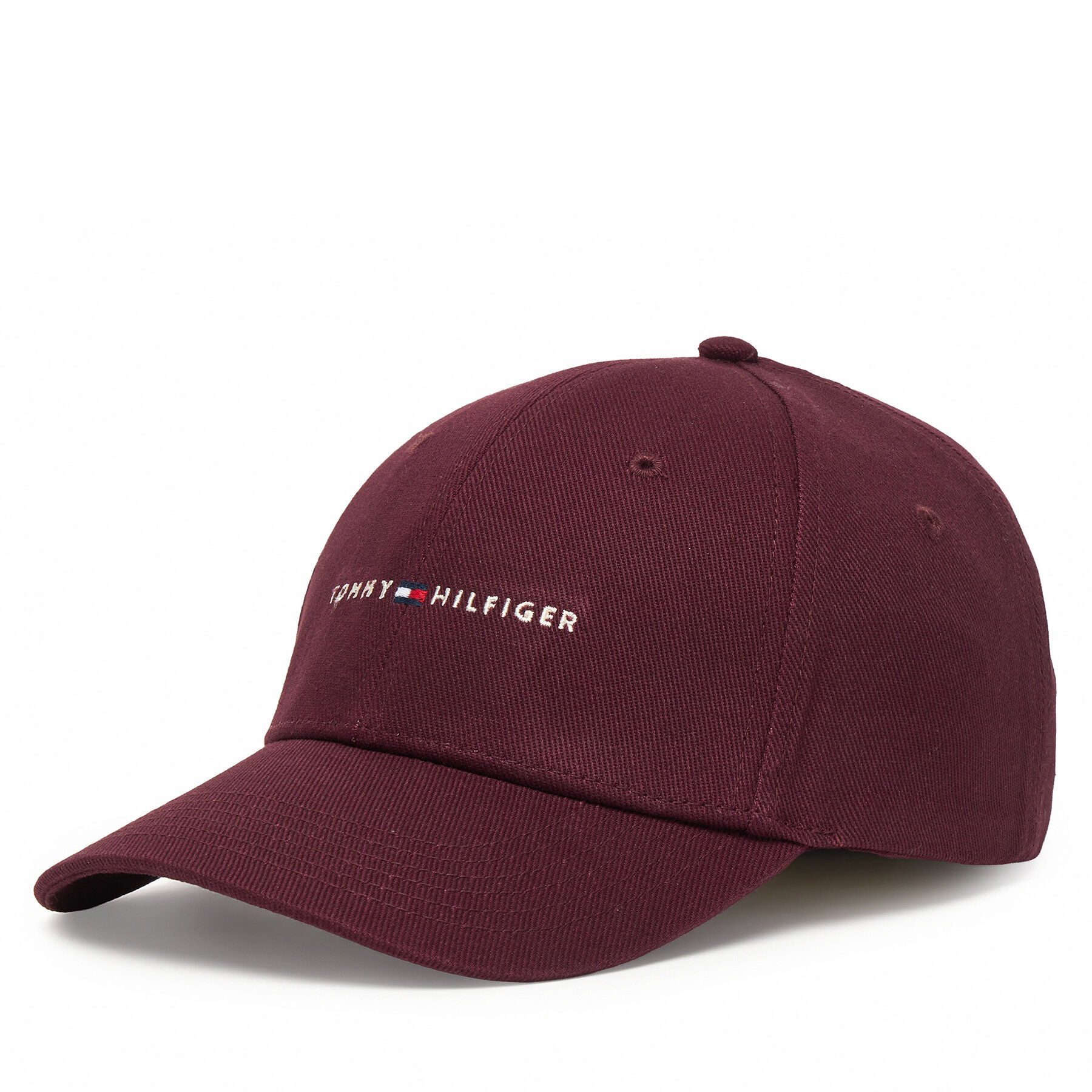 Cap Tommy Hilfiger Th Foundation Hct 6 Panel Cap AM0AM14045 Dunkelrot