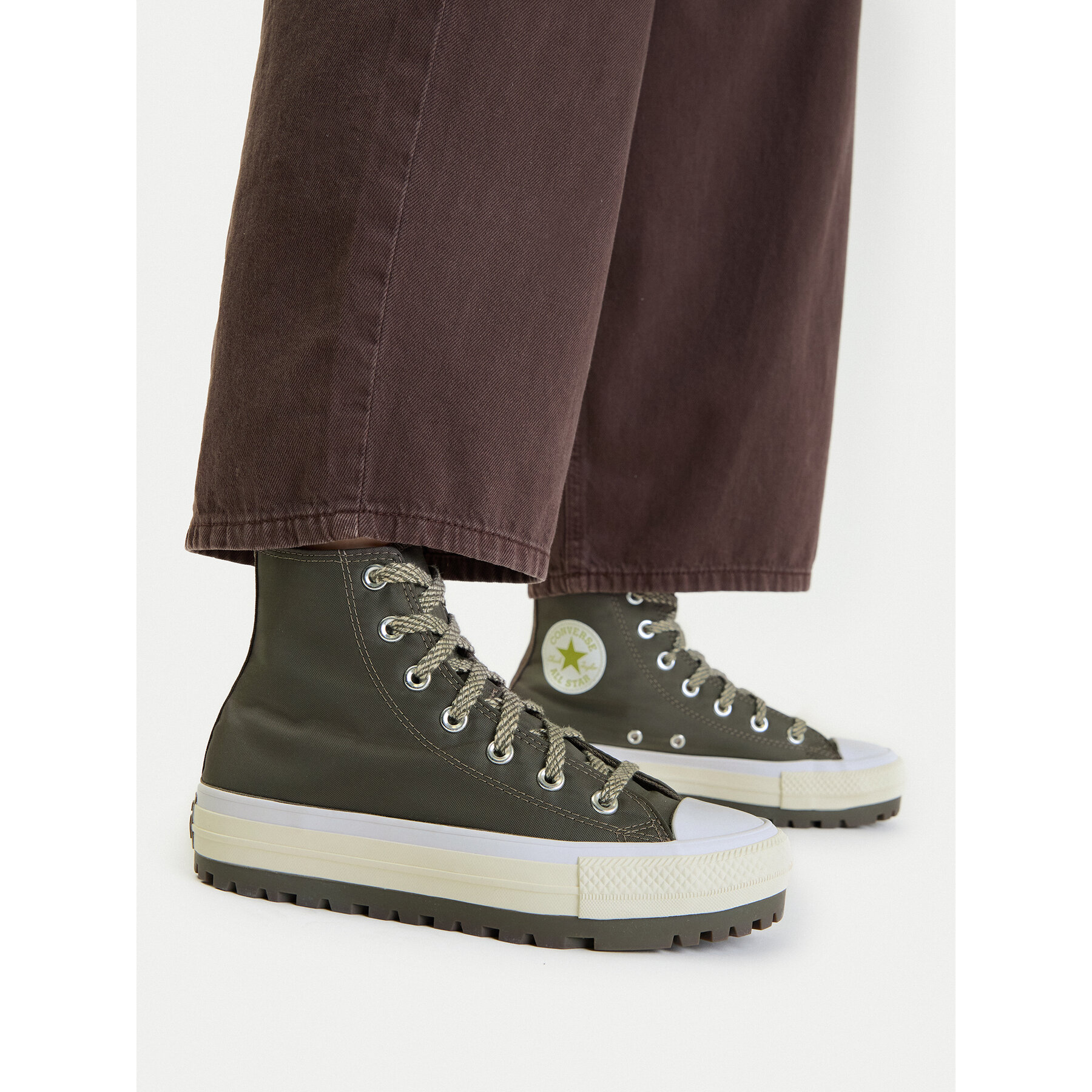 Sneakers aus Stoff Converse Chuck Taylor All Star City Trek A09141C Braun