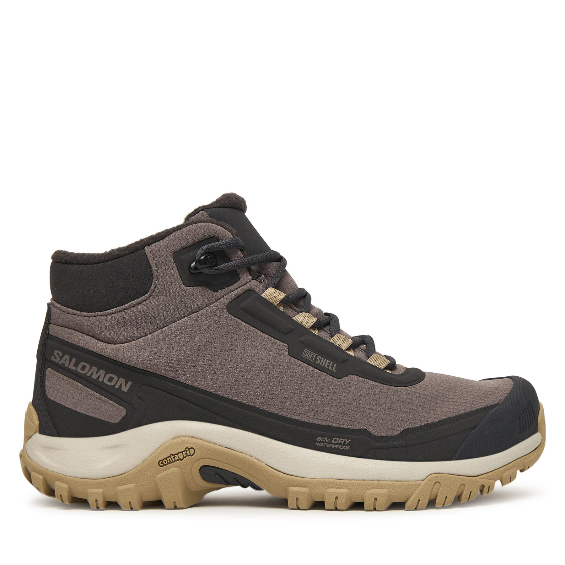 Trekkingschuhe Salomon Shelter Waterproof L47855200 Braun