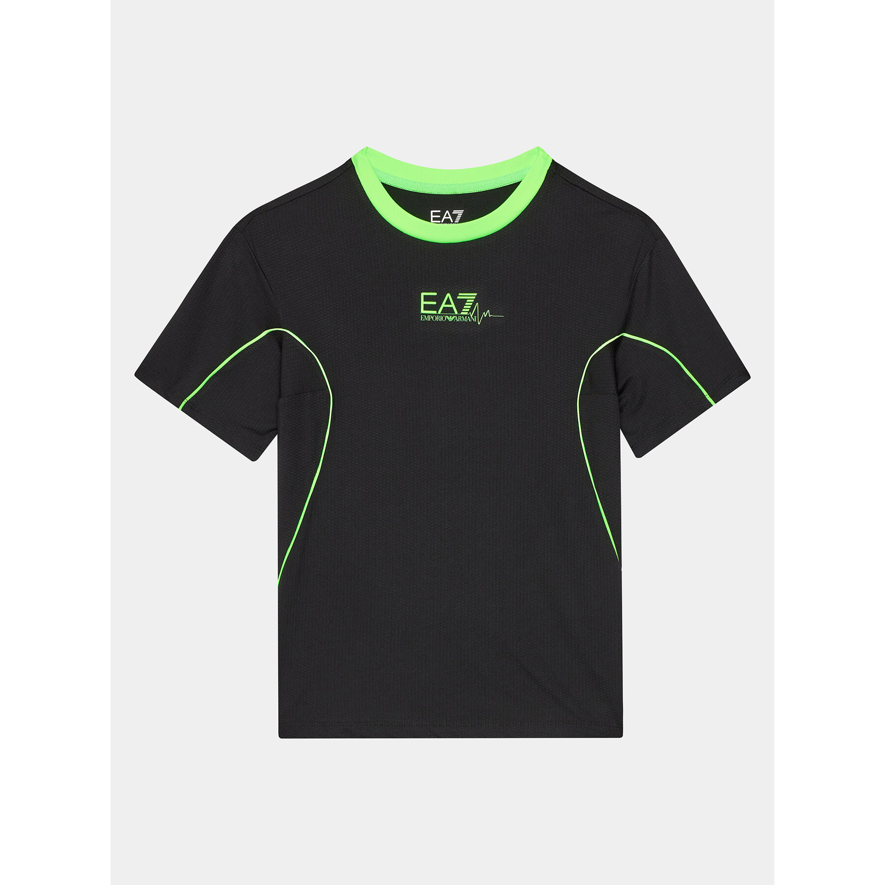 EA7 Emporio Armani T-Shirt 3DBT64 BJVEZ 1200 Schwarz Regular Fit