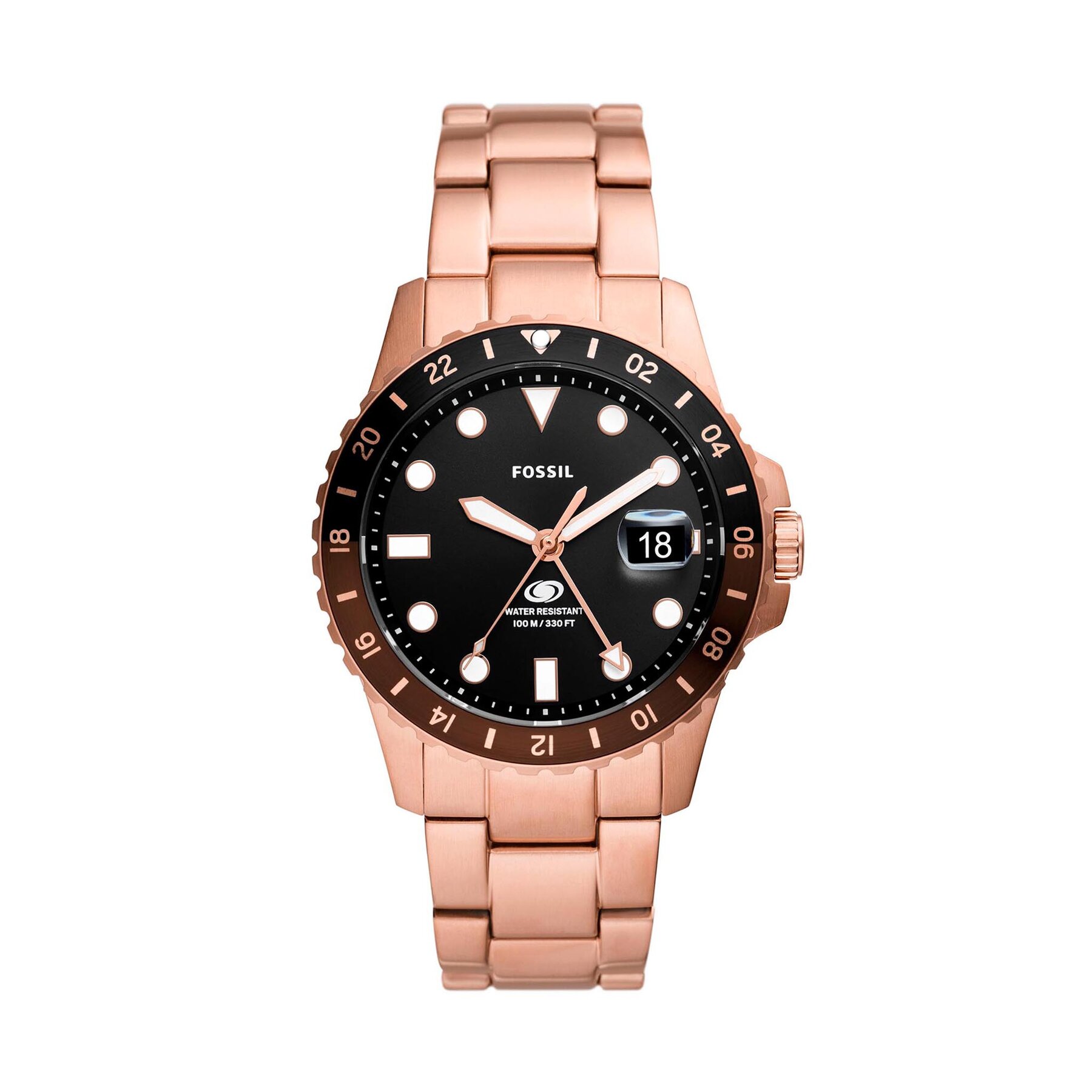 Uhr Fossil Blue FS6027 Goldfarben