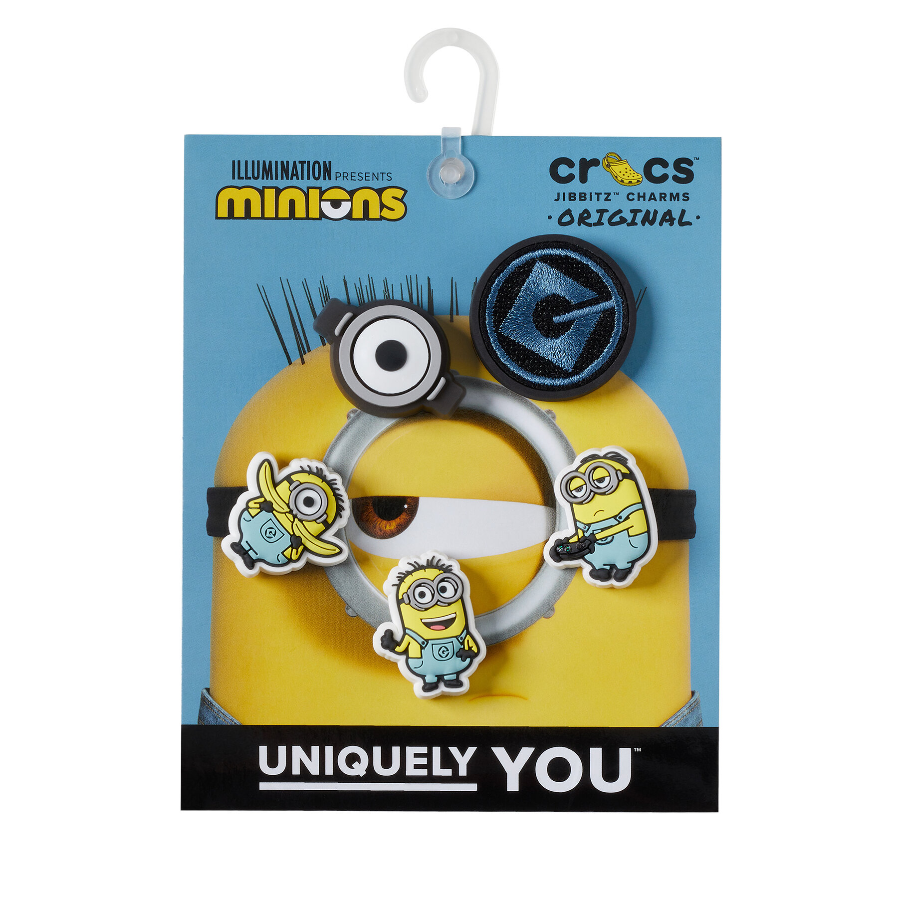 Schuhverzierung Crocs Jibbitz Minions 5pck 10012725 Bunt