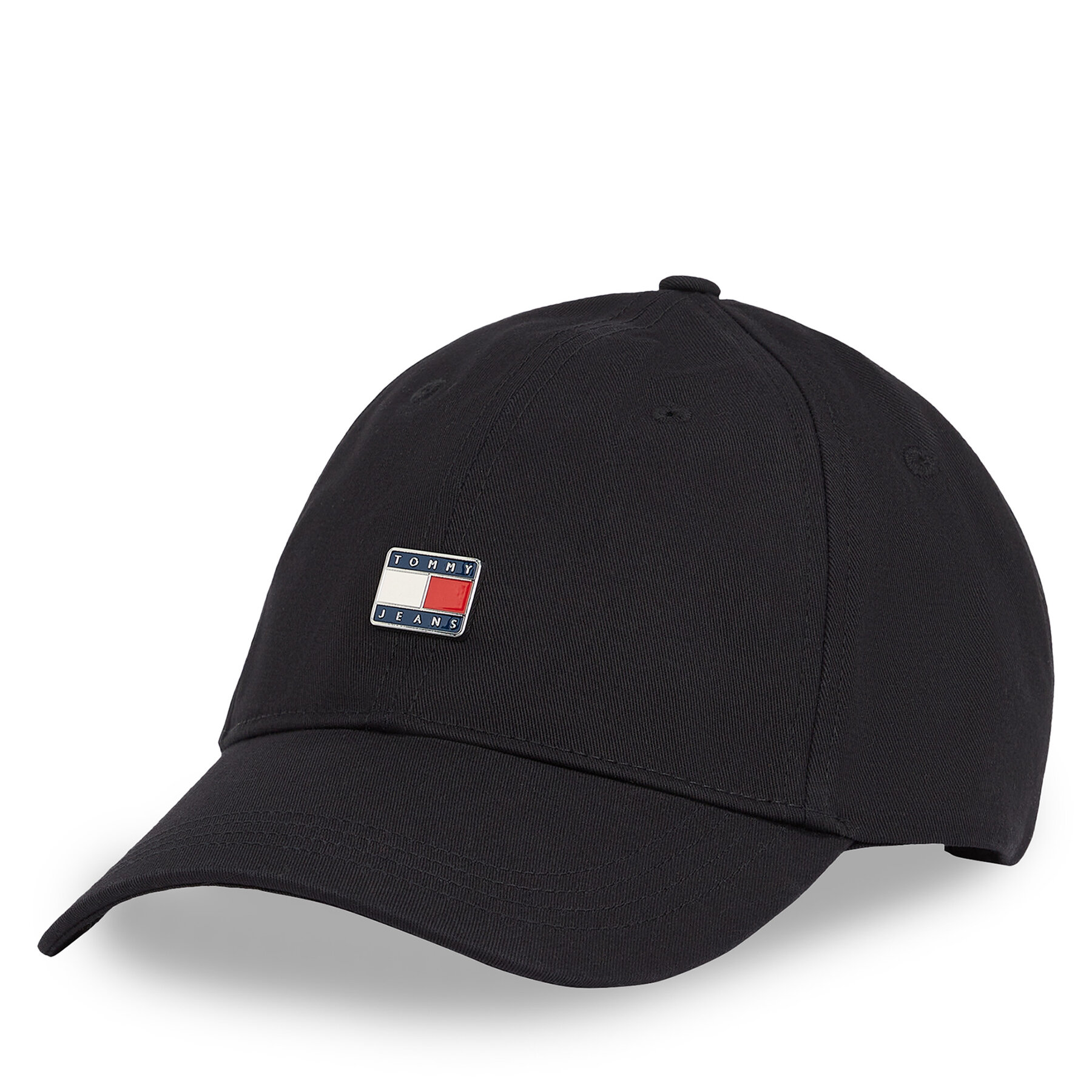Cap Tommy Jeans Tjw Heritage Plaque Cap AW0AW16986 Schwarz