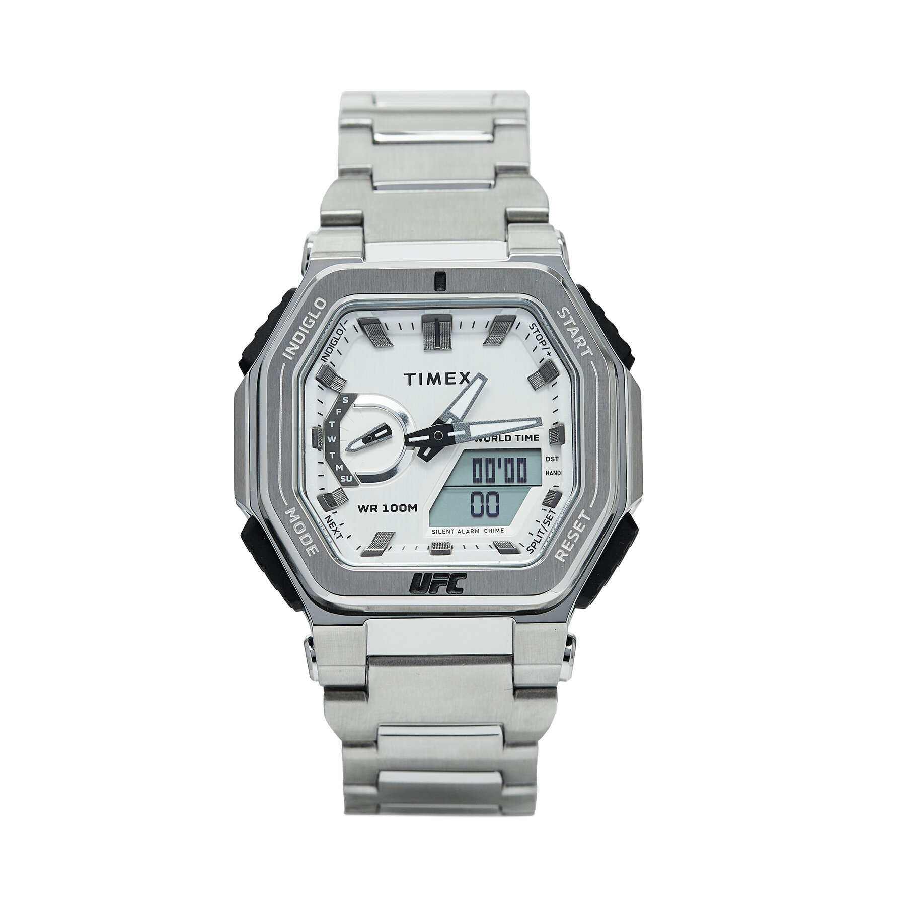 Uhr Timex UFC Strength Colossus TW2V84700 Silberfarben