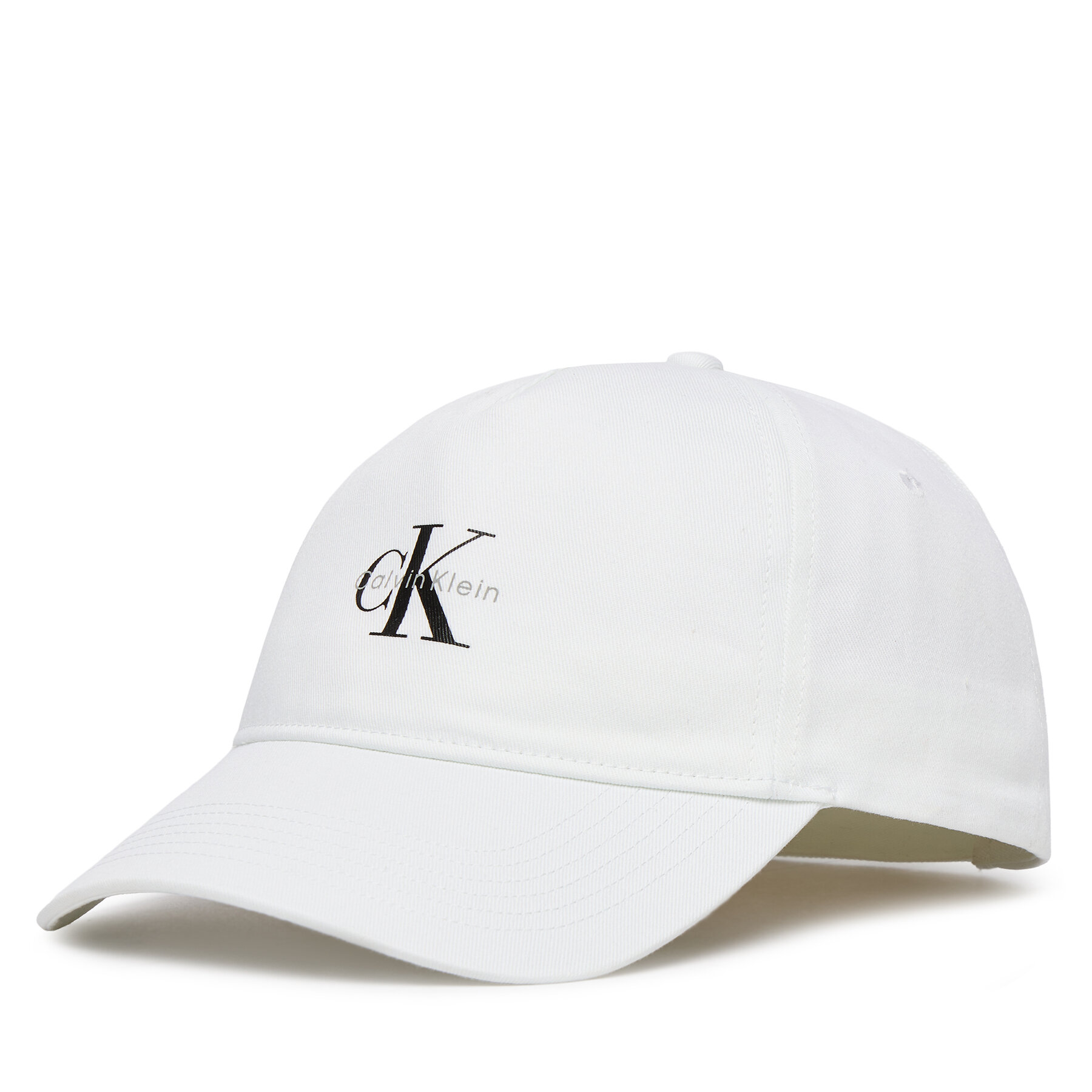 Cap Calvin Klein Monologo Printed Baseball Cap LV04K5027G Weiß