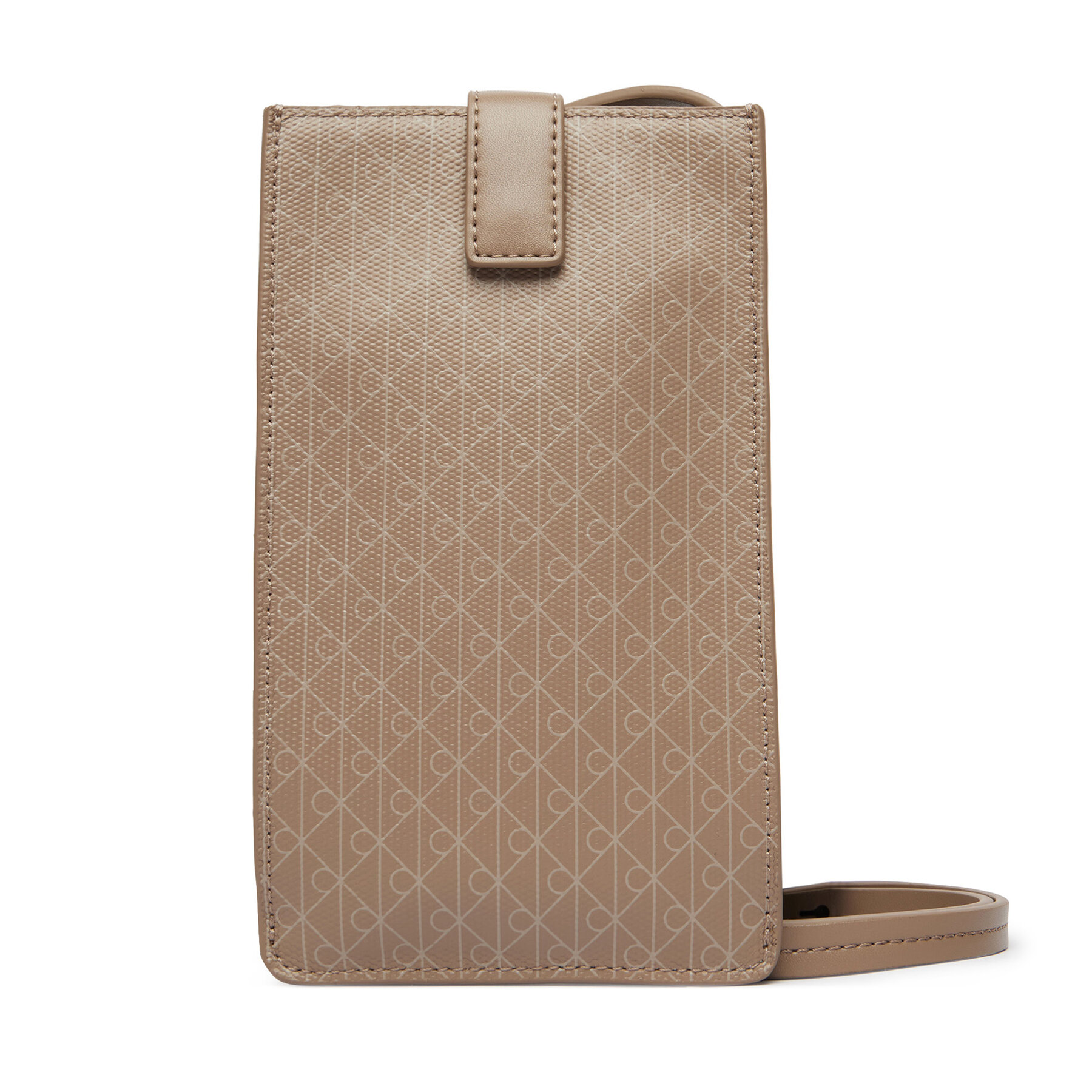 Handytasche Calvin Klein Emblem Aop Phone Crossbody LV04F1115G Braun