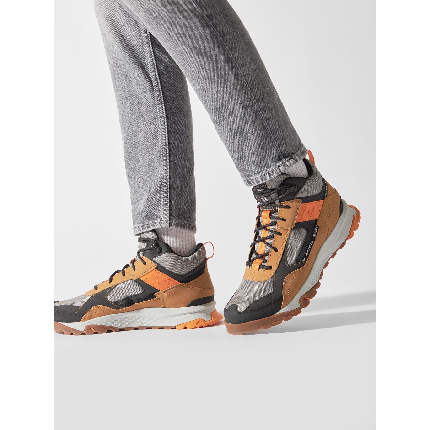 Schnürstiefeletten Timberland Lincoln Peak Mid Gtx GORE-TEX TB0A44RW2311 Braun