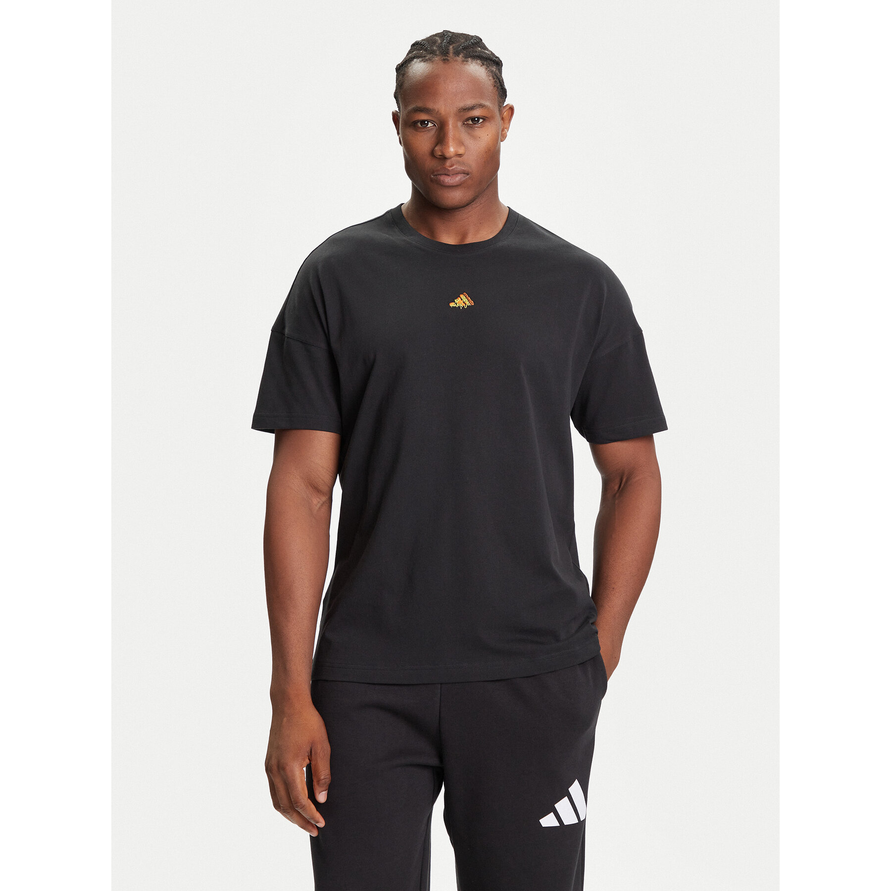 adidas T-Shirt Fortnite Graphic JV7964 Schwarz Loose Fit