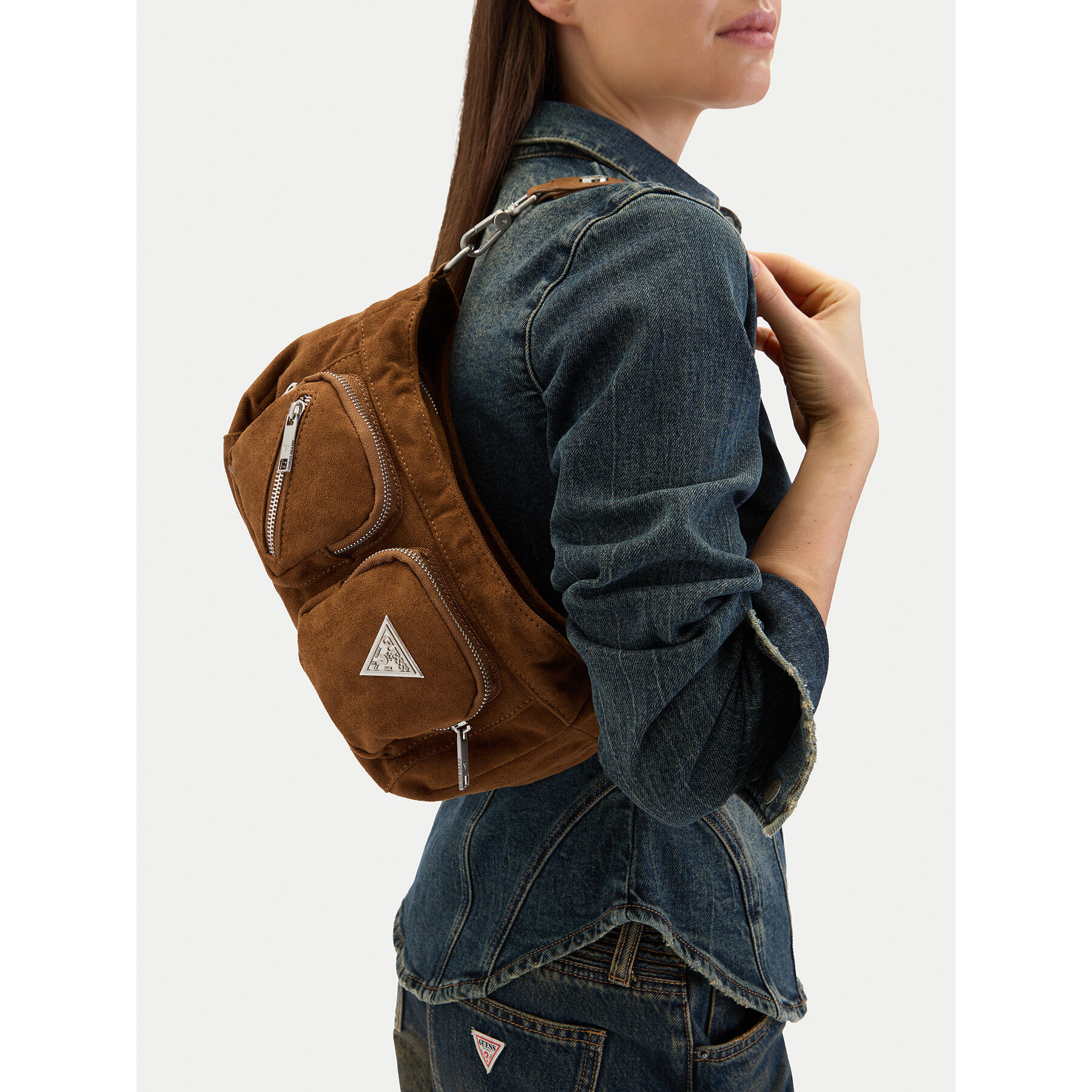 Handtasche Guess Jeans CWBEO-GUESS-B-007-09 Braun