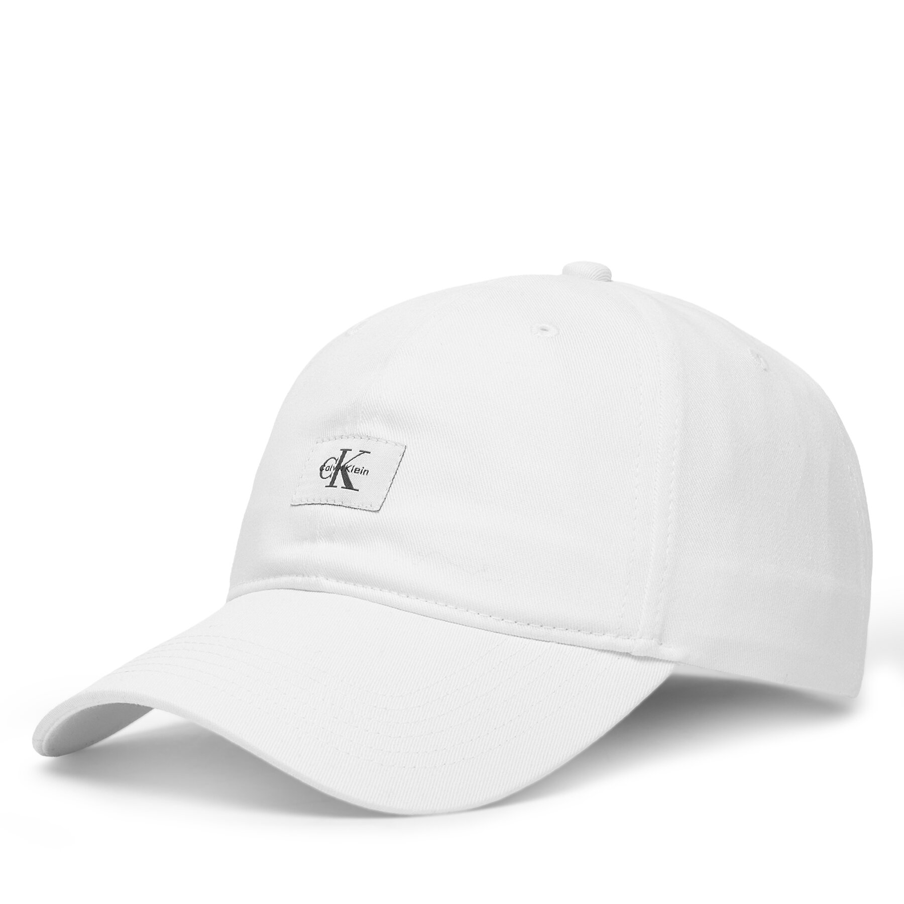 Cap Calvin Klein Monologo Woven Patch Bb Cap LV04D5077G Weiß