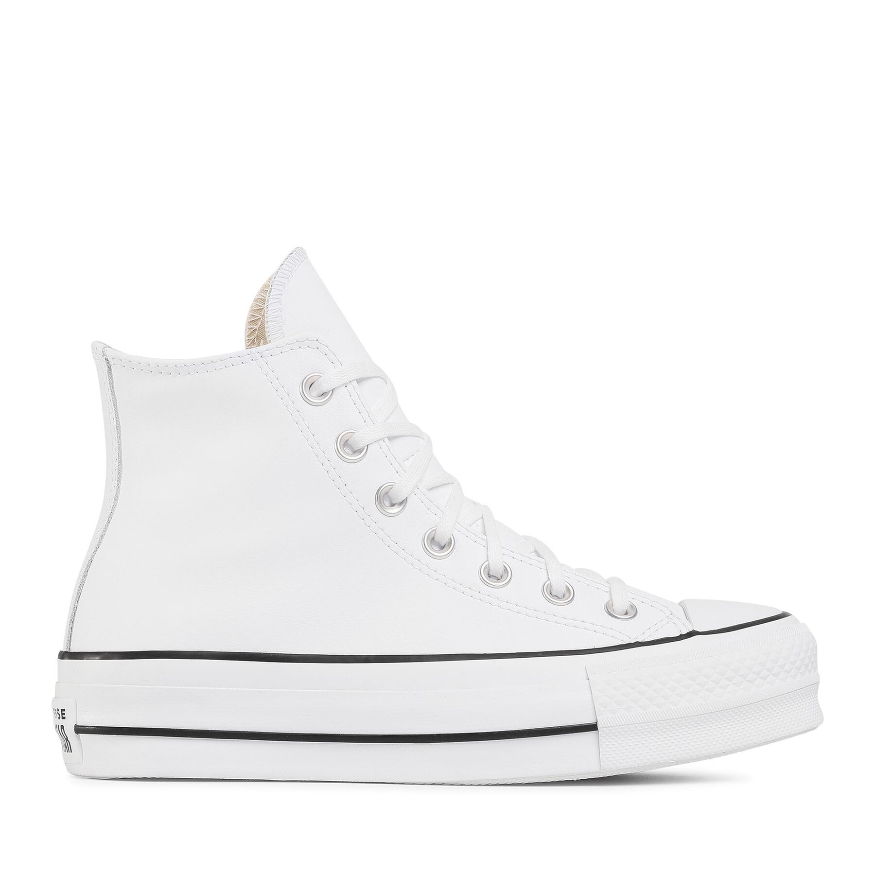 Sneakers aus Stoff Converse Chuck Taylor All Star Lift Clean Hi 561676C Weiß