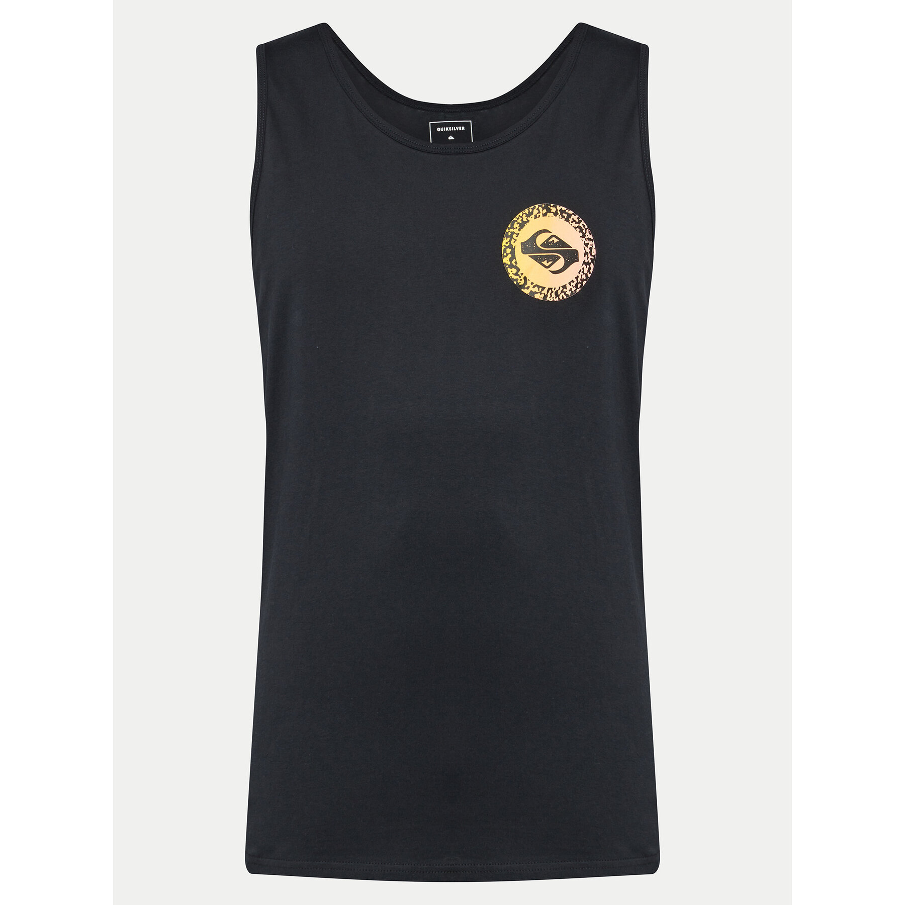 Quiksilver Tank-Top Long Fade Tank EQYZT07663 Schwarz Regular Fit