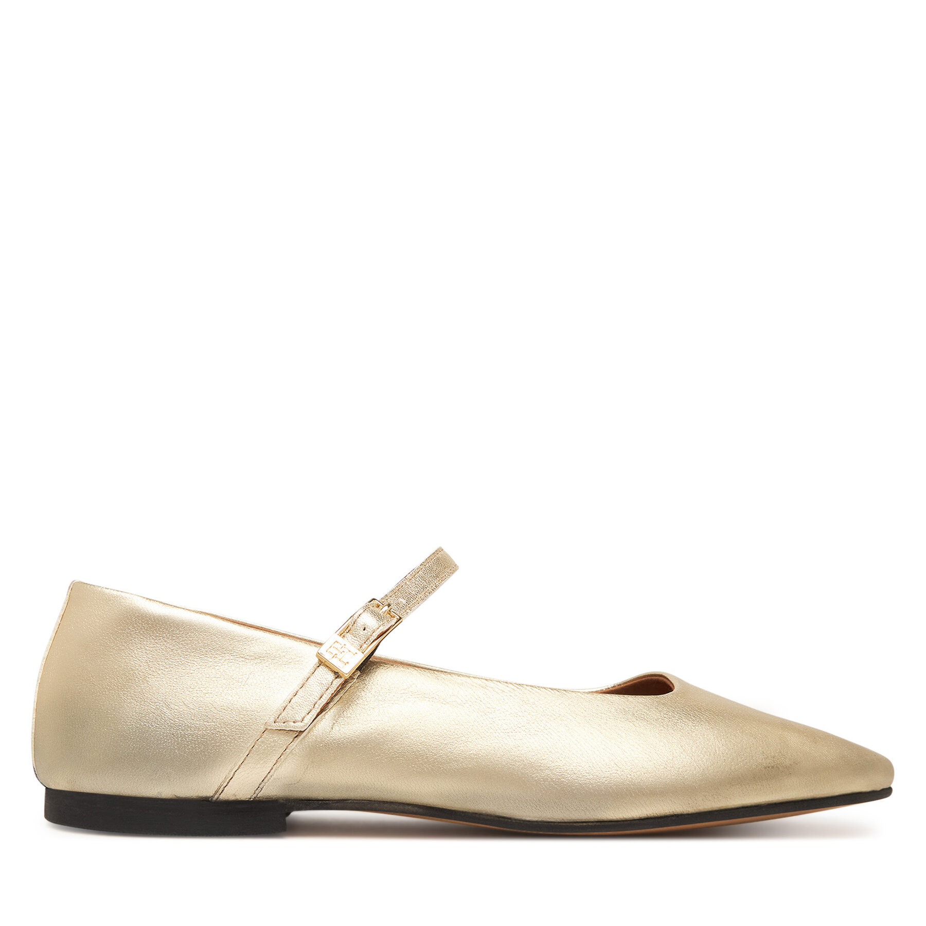 Ballerinas Tommy Hilfiger Hilfiger Gold Ballerinas FW0FW09320 Goldfarben