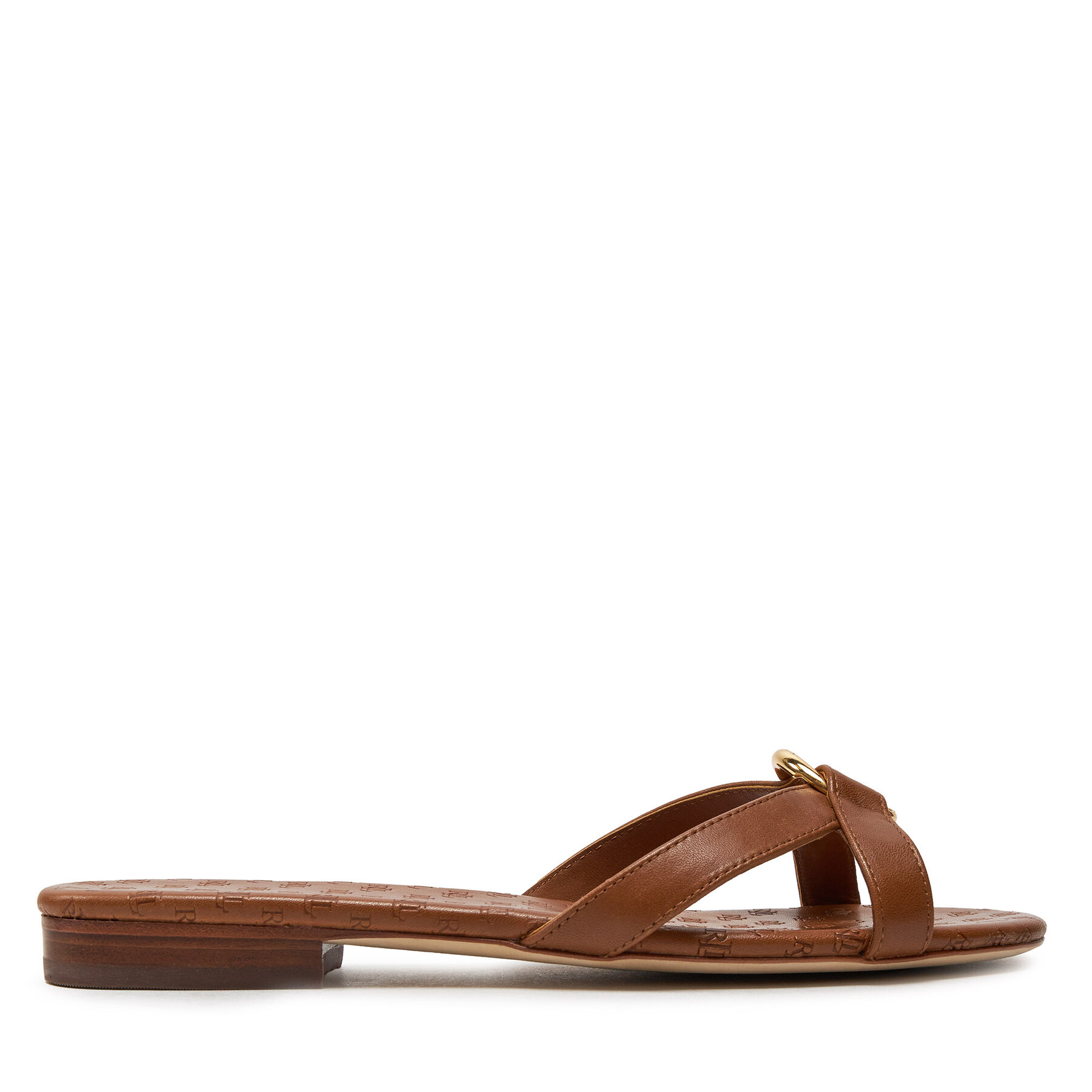 Pantoletten Lauren Ralph Lauren 802927945002 Braun