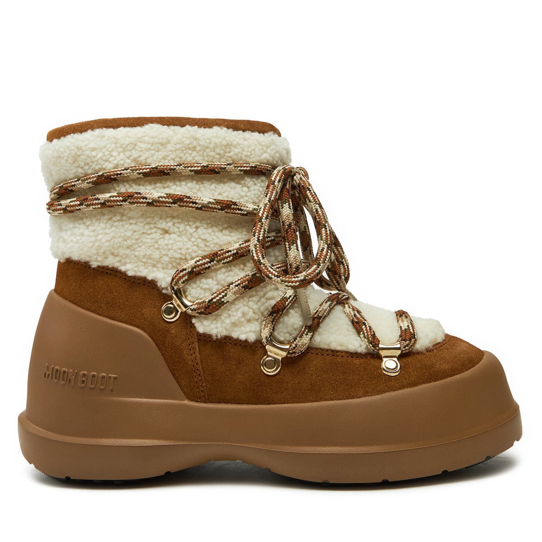 Schneeschuhe Moon Boot Luna Boot Shearling 80D2480020 Braun