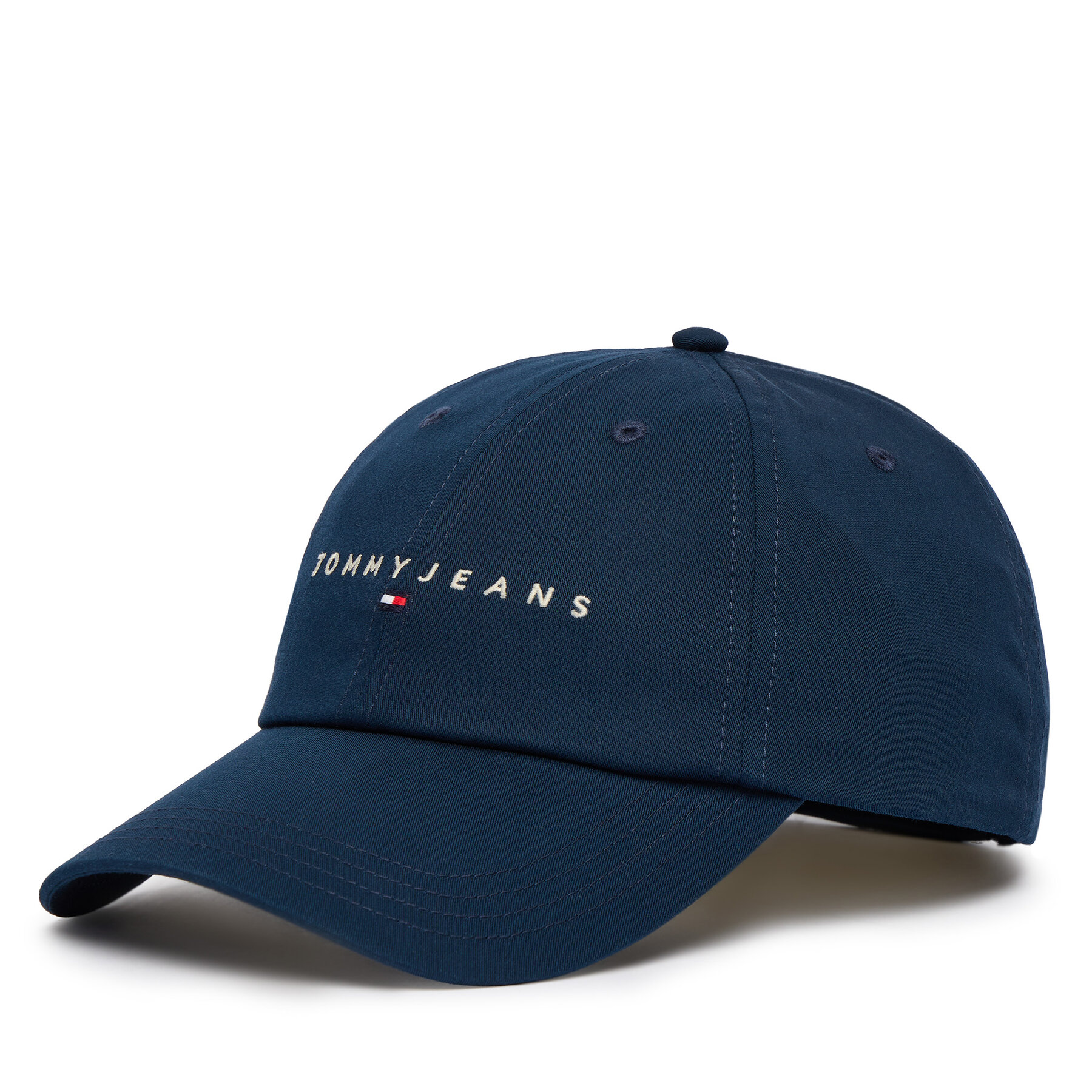 Cap Tommy Jeans Tjm Linear Logo Cap AM0AM12958 Dunkelblau