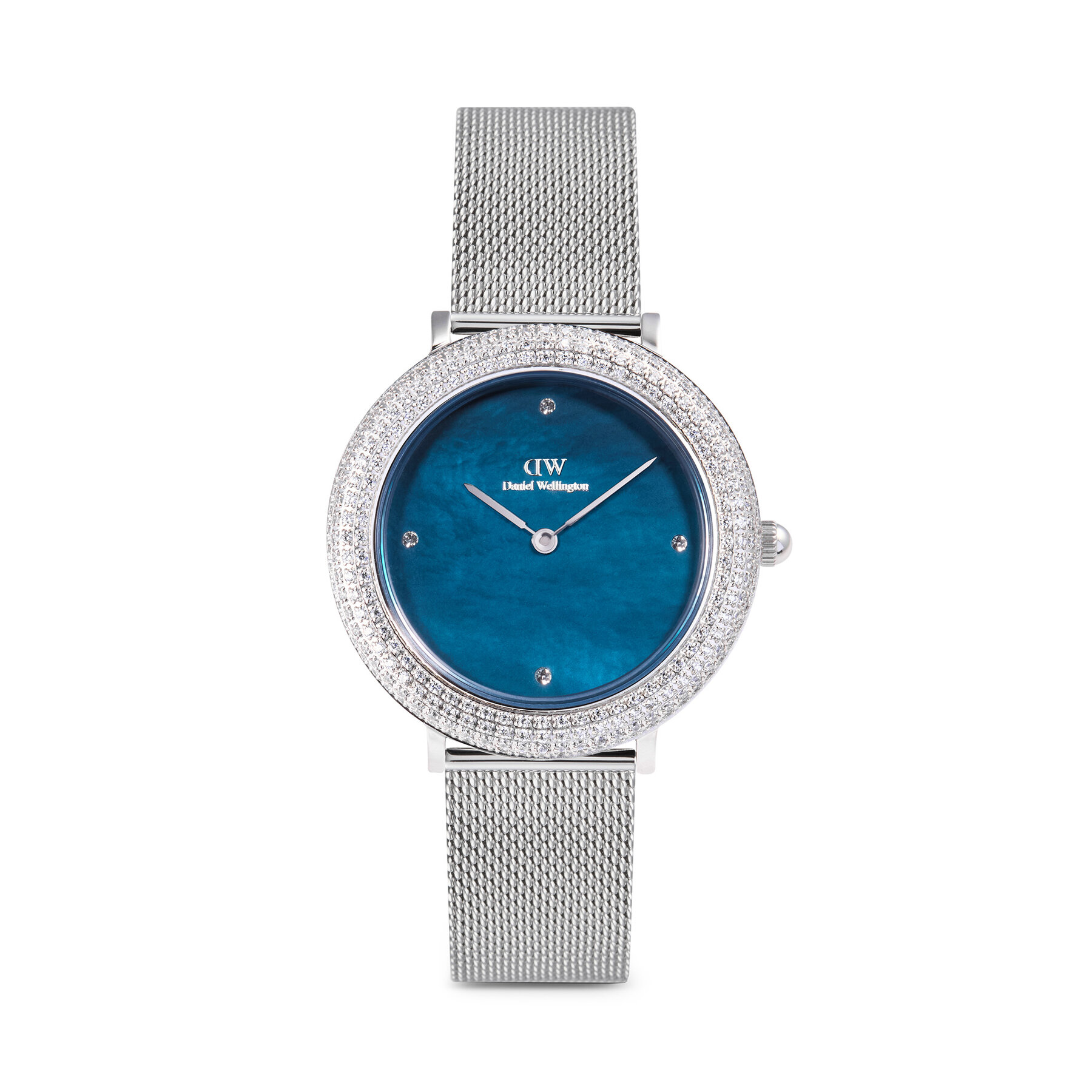 Uhr Daniel Wellington Crystalline Bezel 3 DW00100825 Silberfarben