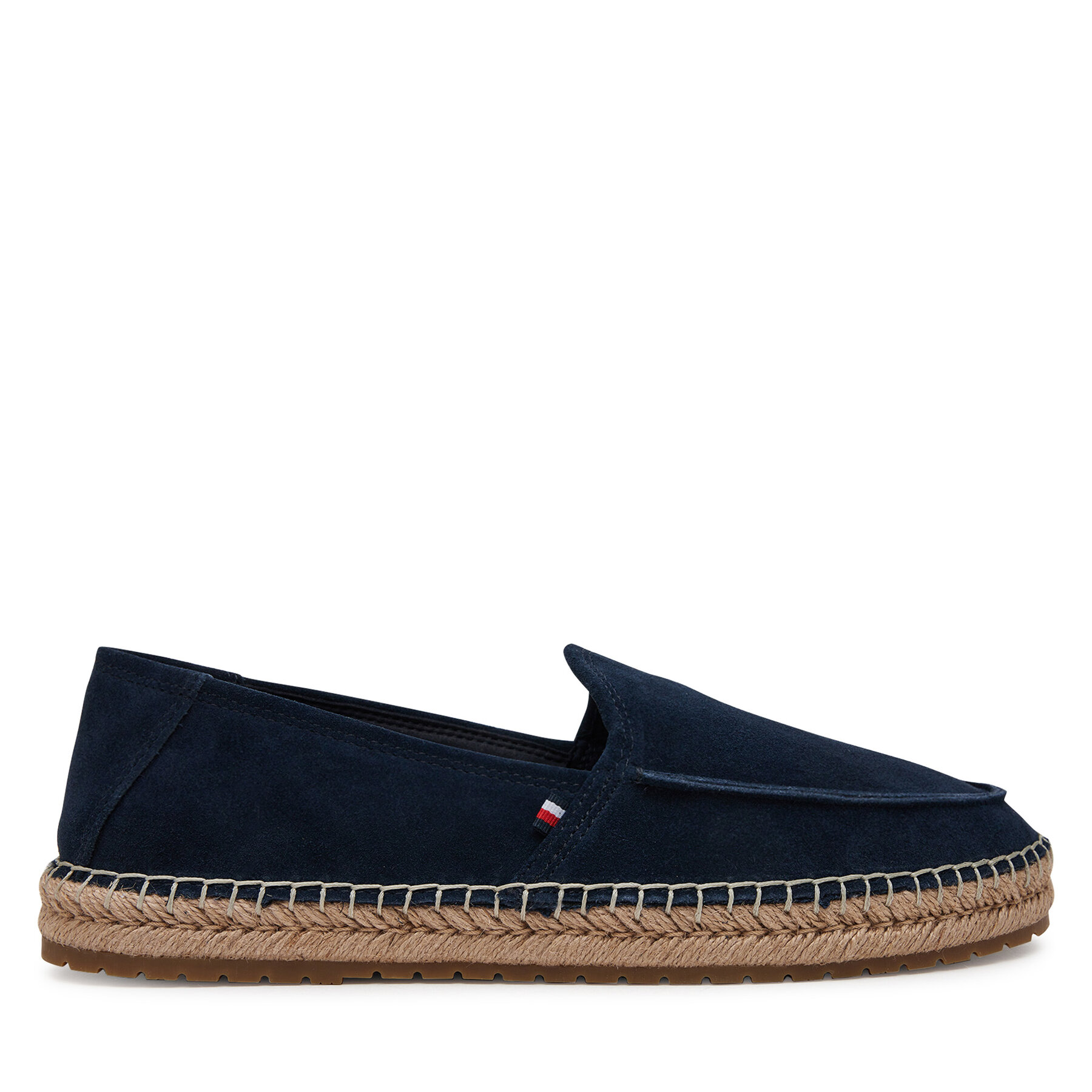 Espadrilles Tommy Hilfiger Hilfiger Flex Espa Suede Loafer FM0FM05392 Dunkelblau