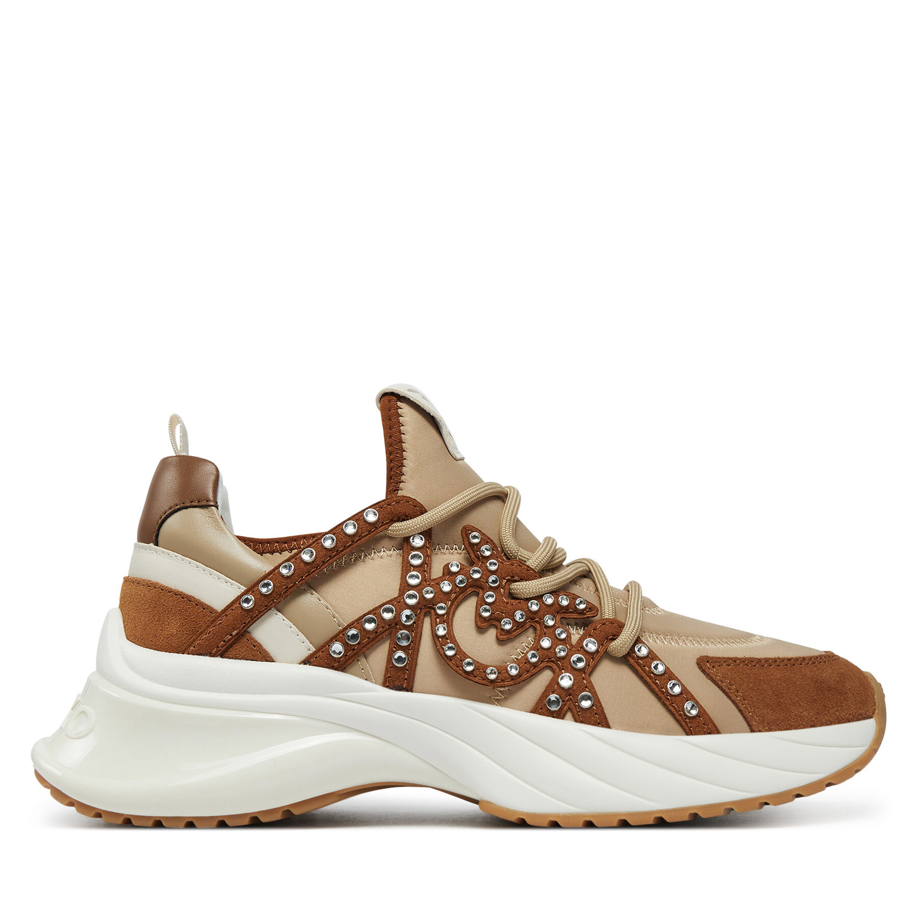 Sneakers PINKO Ariel 16 SS0085T029 Braun