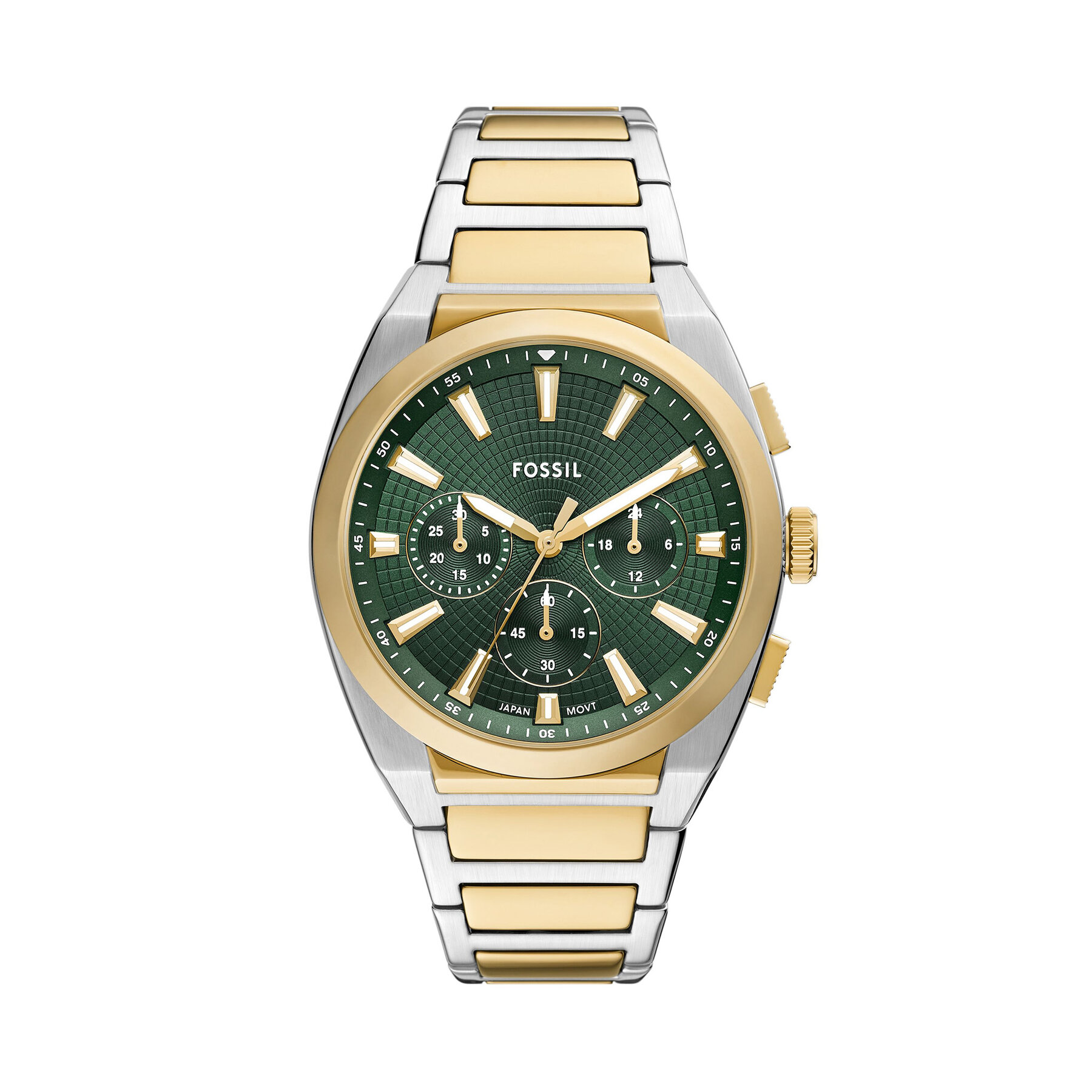 Uhr Fossil Everett Chronograph FS6106 Goldfarben