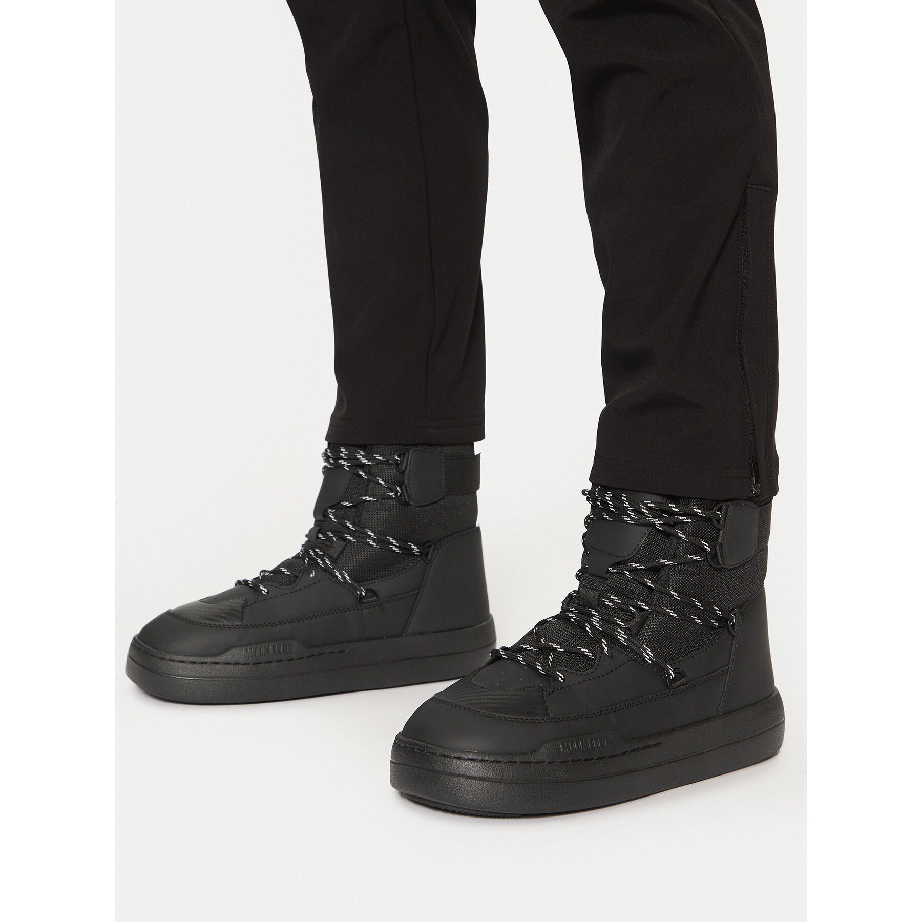 Schneeschuhe Moon Boot Park Sneaker Boot 80D2470060 Schwarz