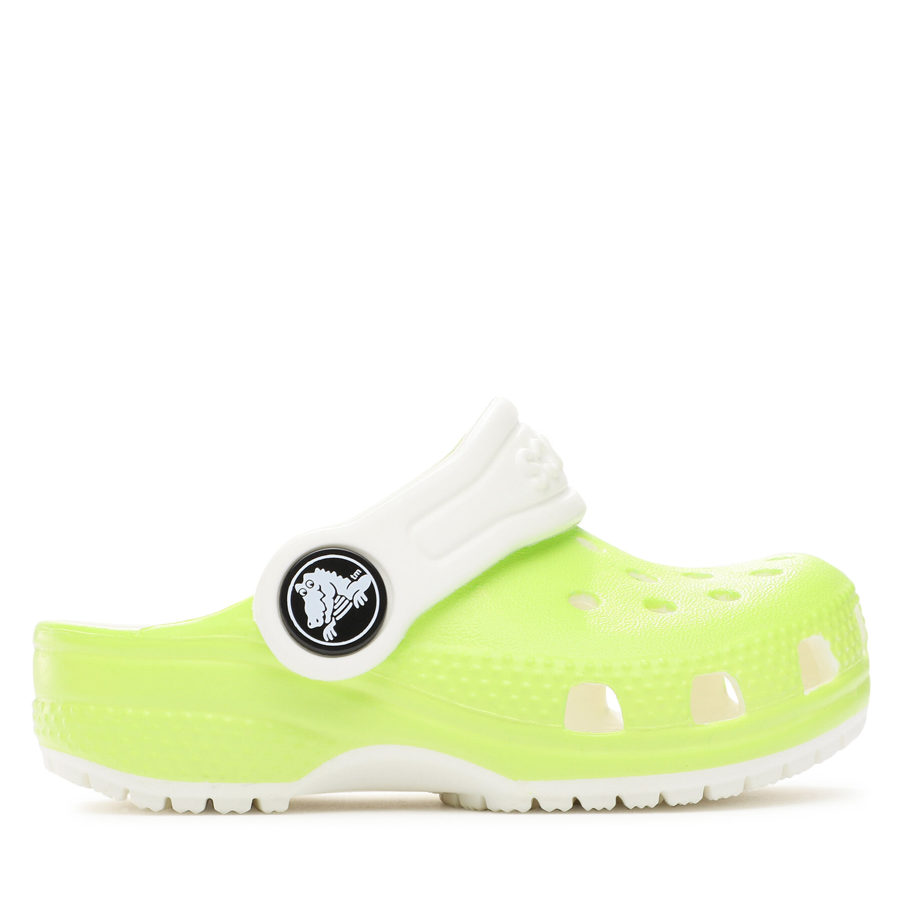 Pantoletten Crocs Crocs Classic Glow In The Dark Clog T 209161 Grün