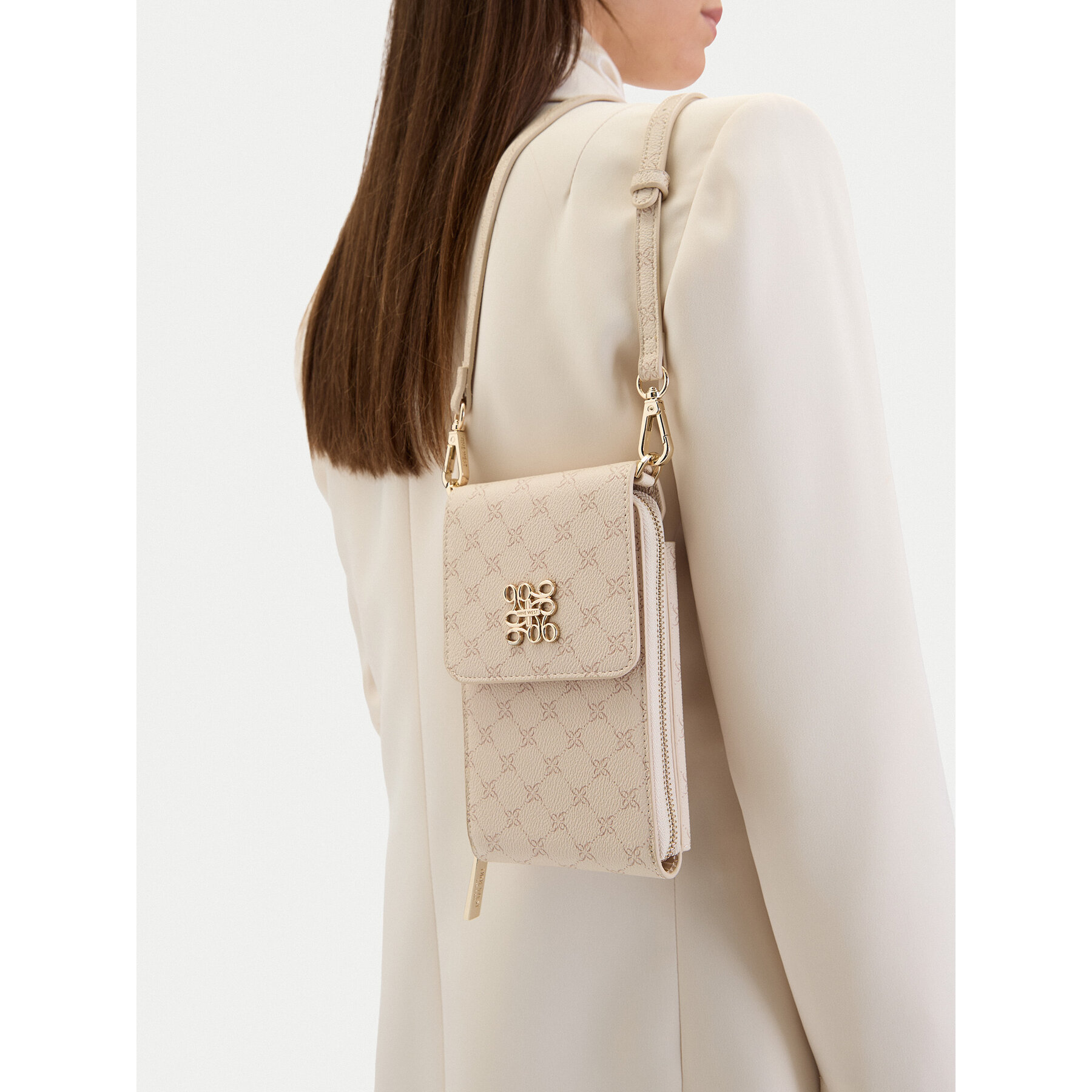 Handytasche Nine West EO-Bowery Noir-BW-B31610R Beige