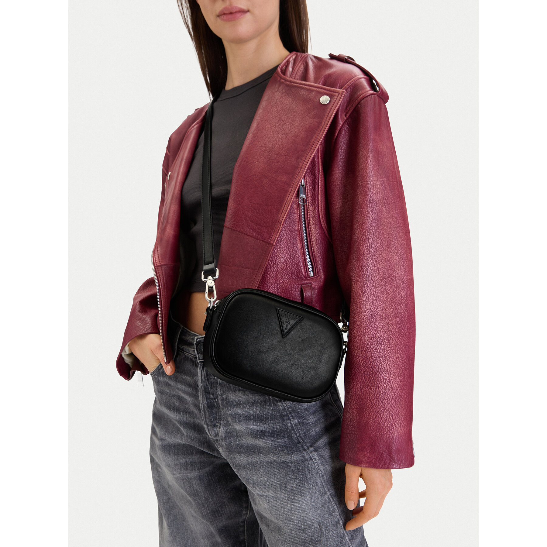 Handtasche Guess Jeans CWBEO-GUESS-B-012-09 Schwarz