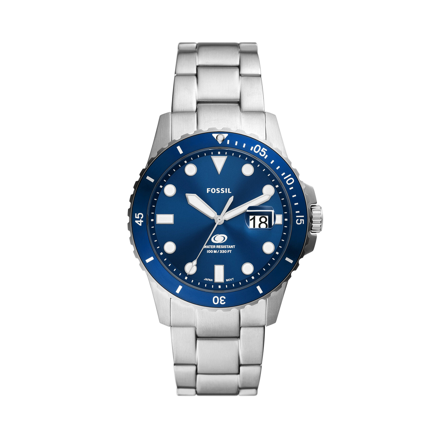 Uhr Fossil Blue FS6029 Silberfarben