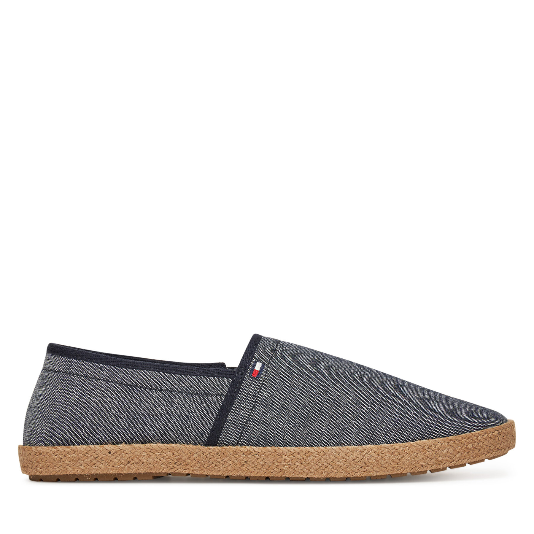 Espadrilles Tommy Hilfiger Hilfiger Chambray Espadrille FM0FM05391 Blau