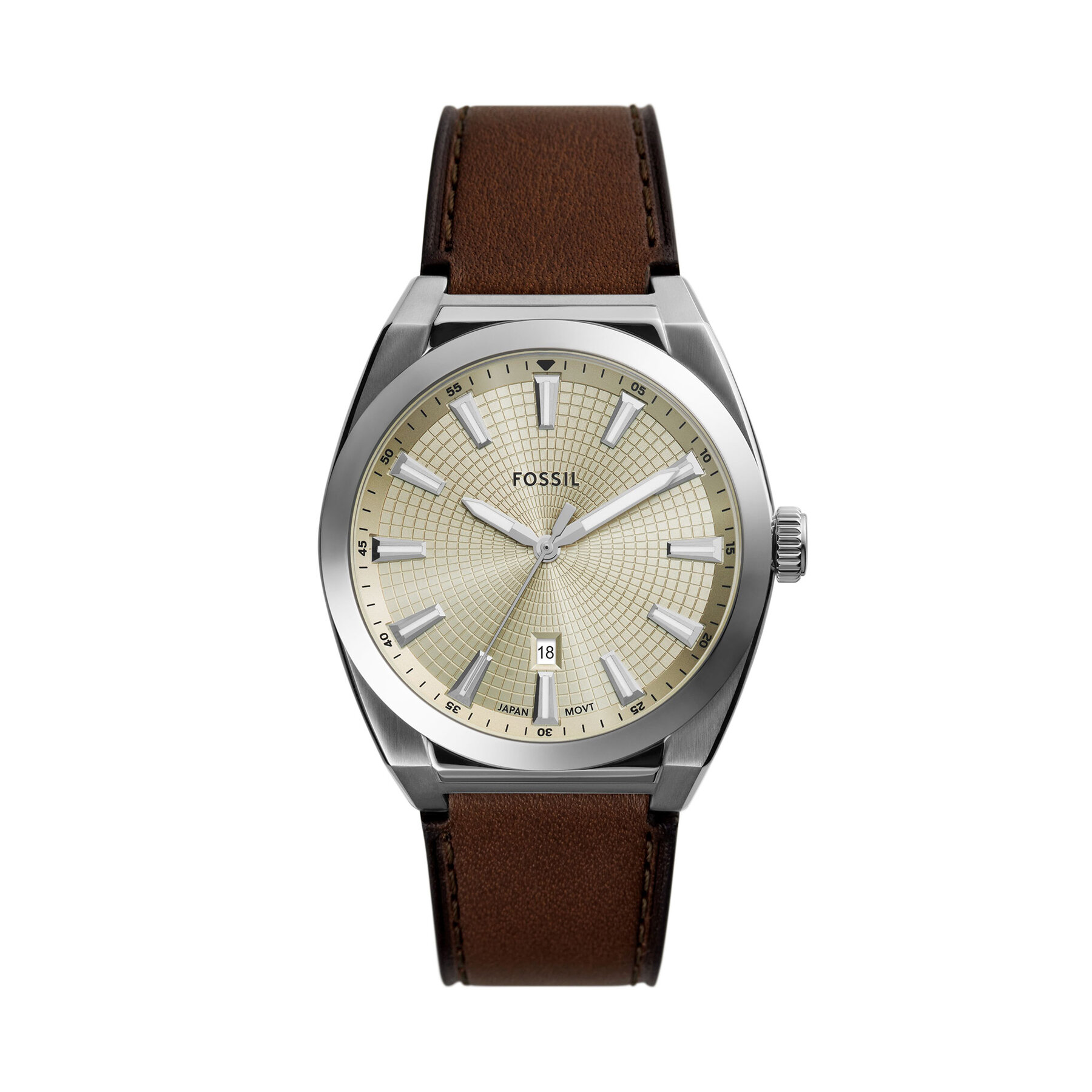 Uhr Fossil Everett FS6071 Braun