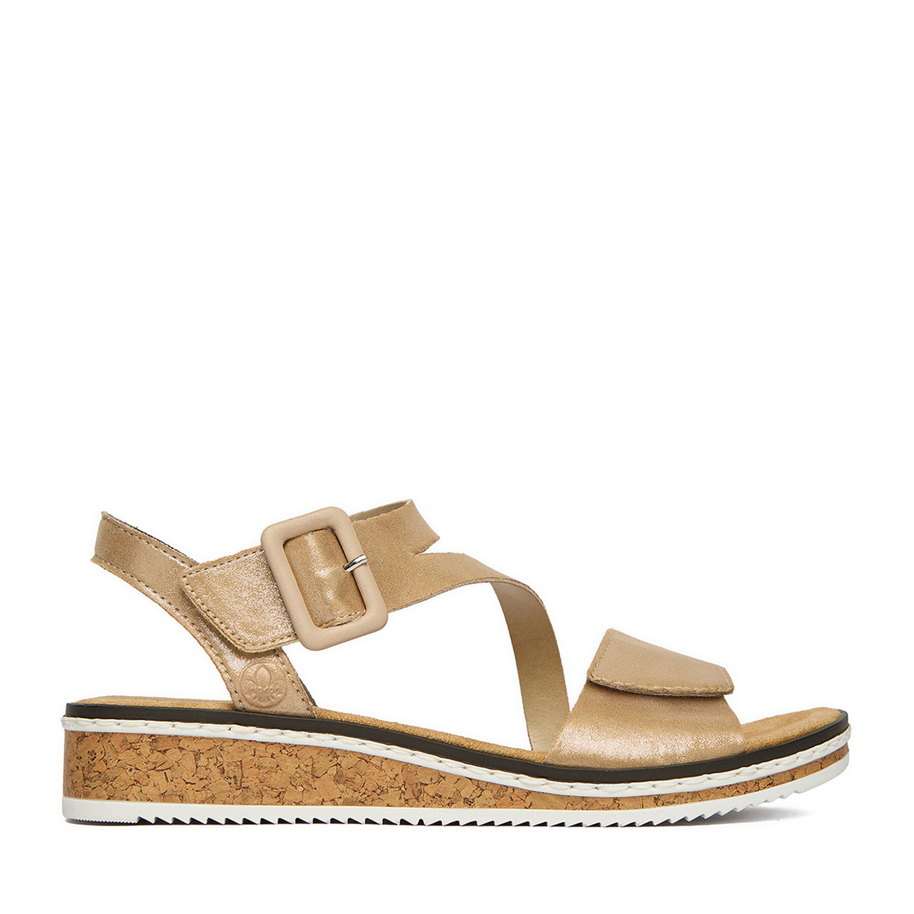 Sandalen Rieker CEO-V3660-61 Goldfarben