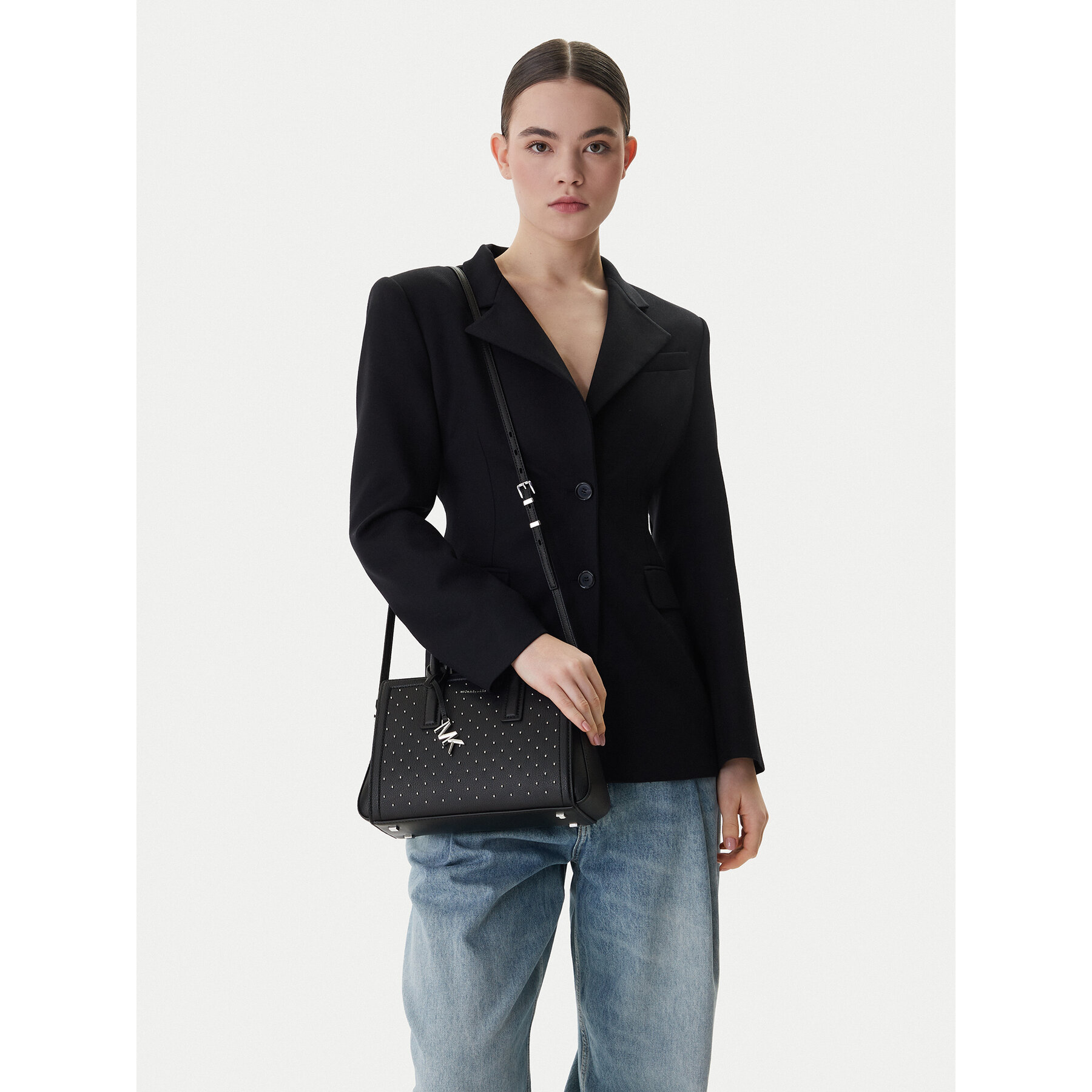 Handtasche MICHAEL Michael Kors 30R6S9IS1E Schwarz