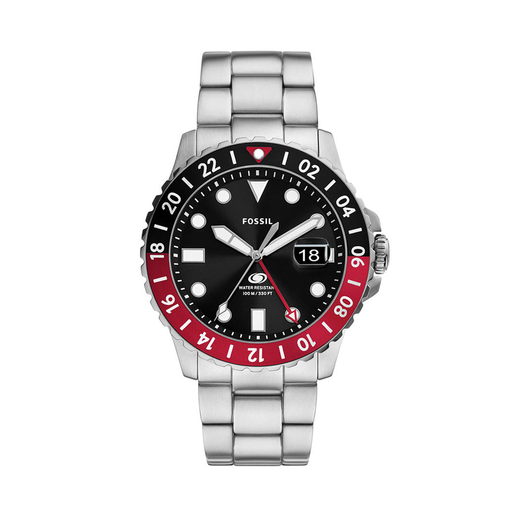 Uhr Fossil FS6092 Silberfarben