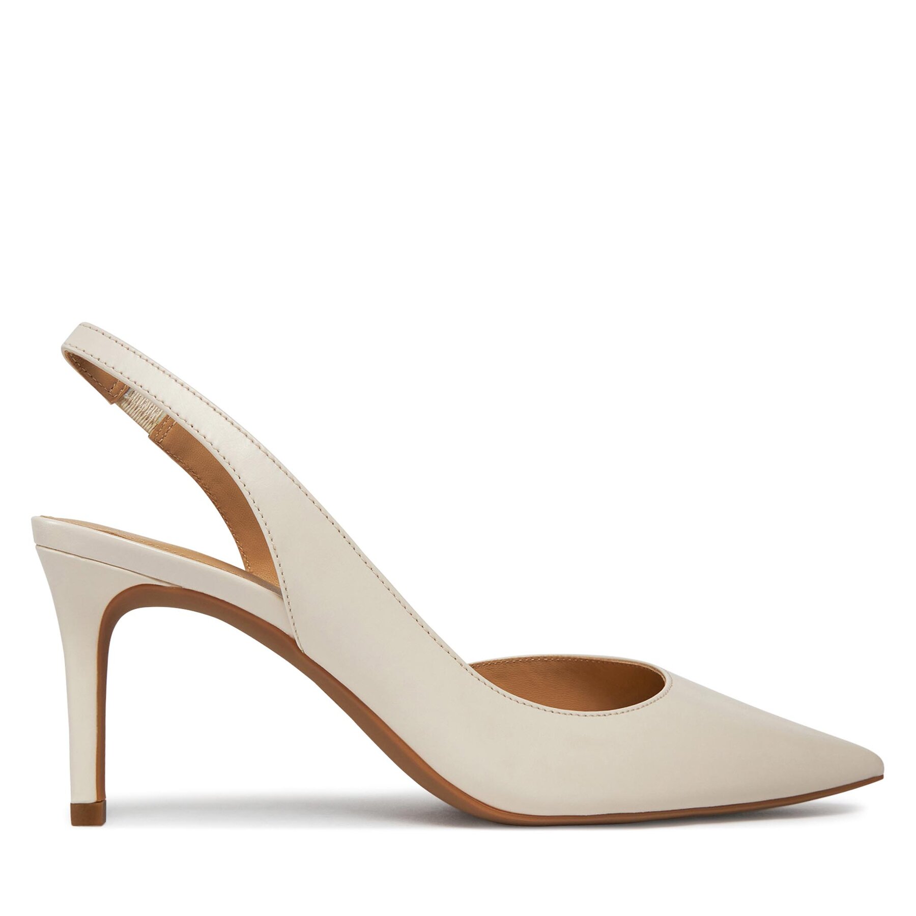High Heels MICHAEL Michael Kors Alina Flex Sling Pump 40R4HNMP1L Écru