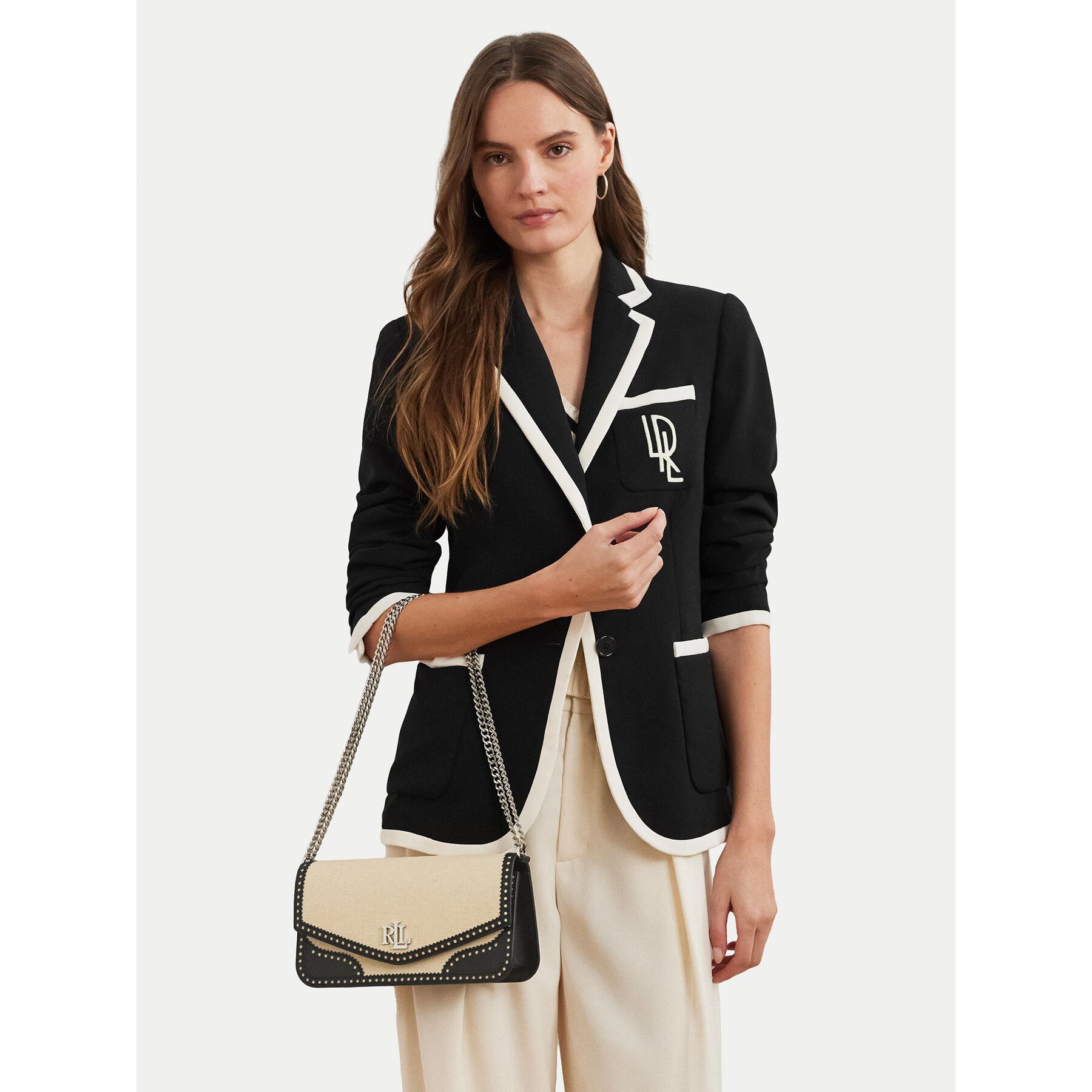 Handtasche LAUREN RALPH LAUREN Sawyer 431966774002 Beige