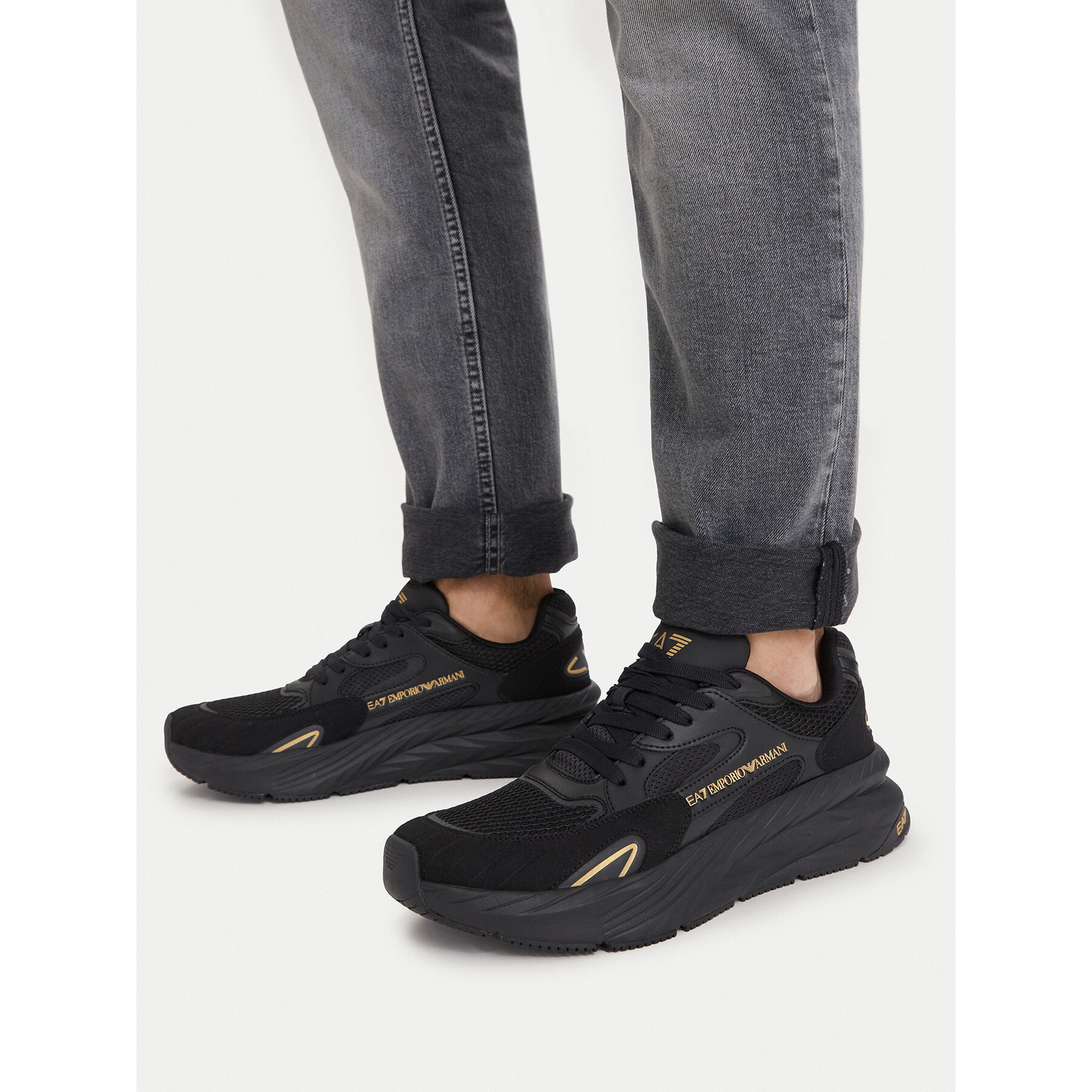 Sneakers EA7 Emporio Armani 7X000342 AF18617 MZ177 Schwarz