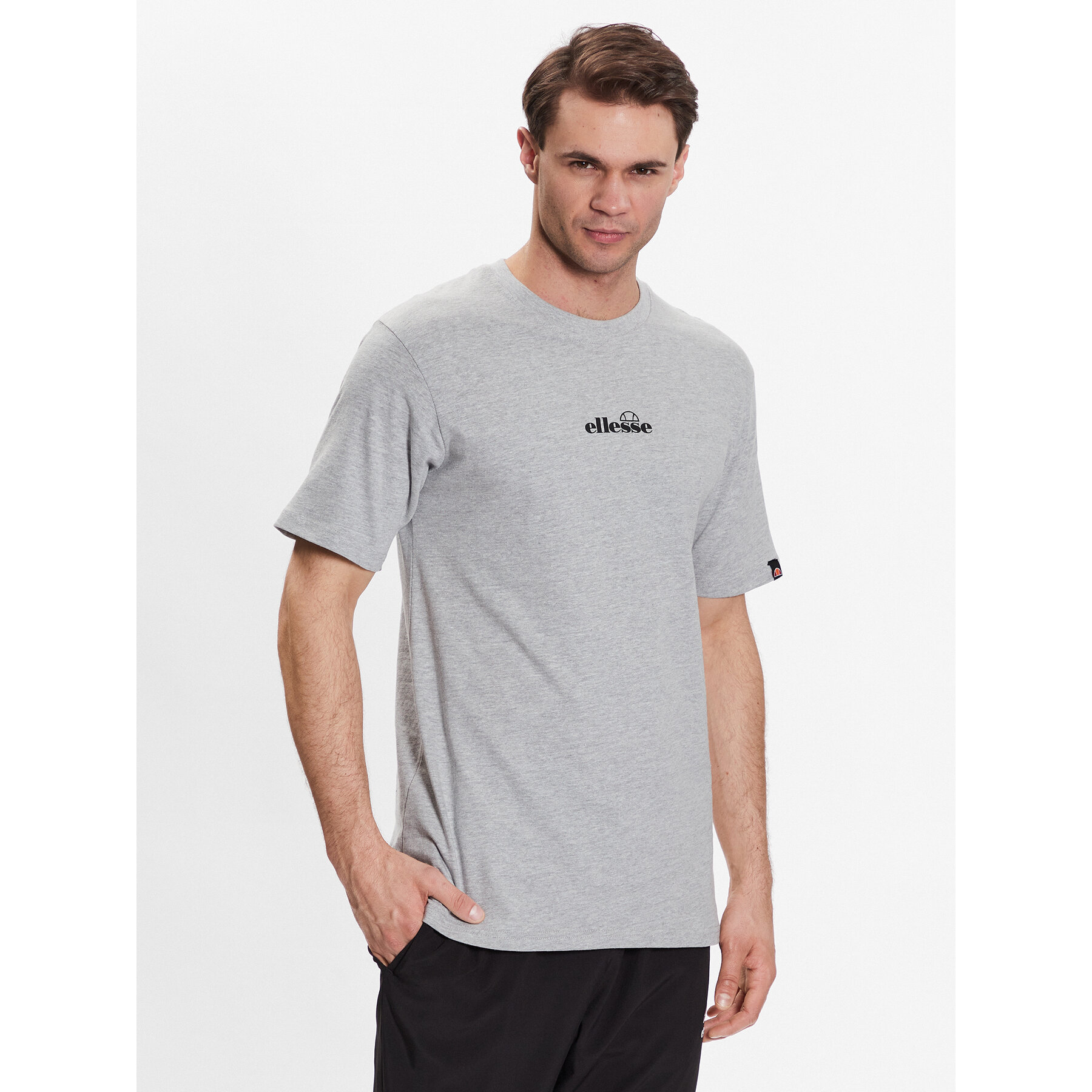 Ellesse T-Shirt Ollio SHP16463 Grau Regular Fit
