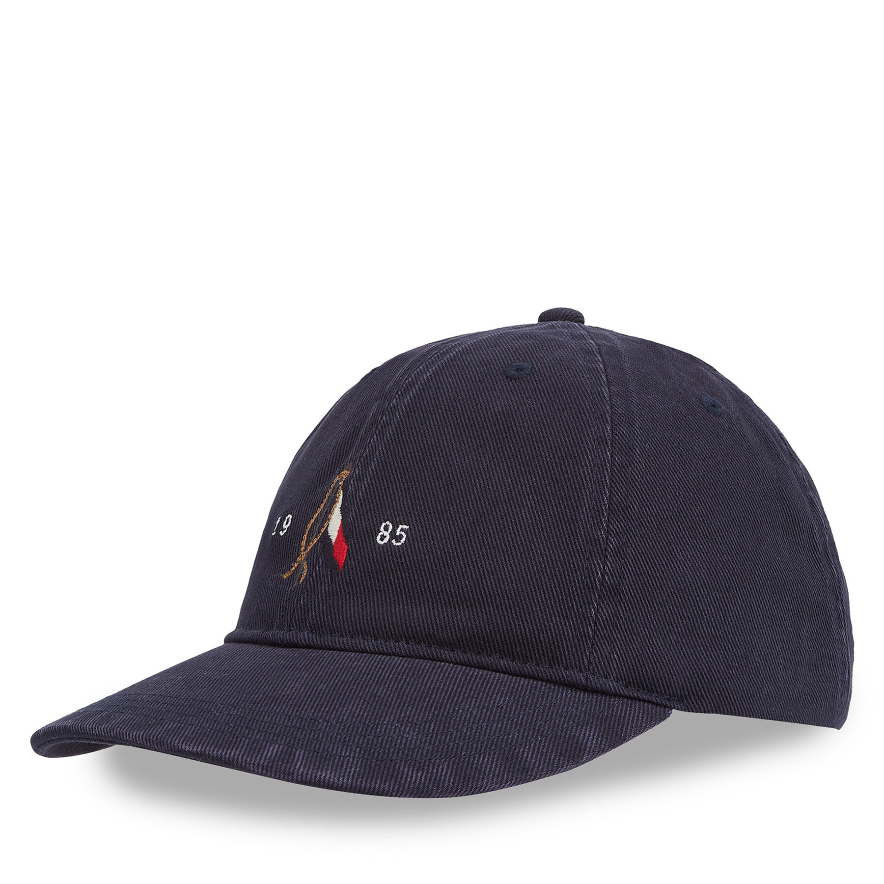 Cap Tommy Hilfiger Seasonal Flag Wash 6 Panel Cap AM0AM13348 Dunkelblau