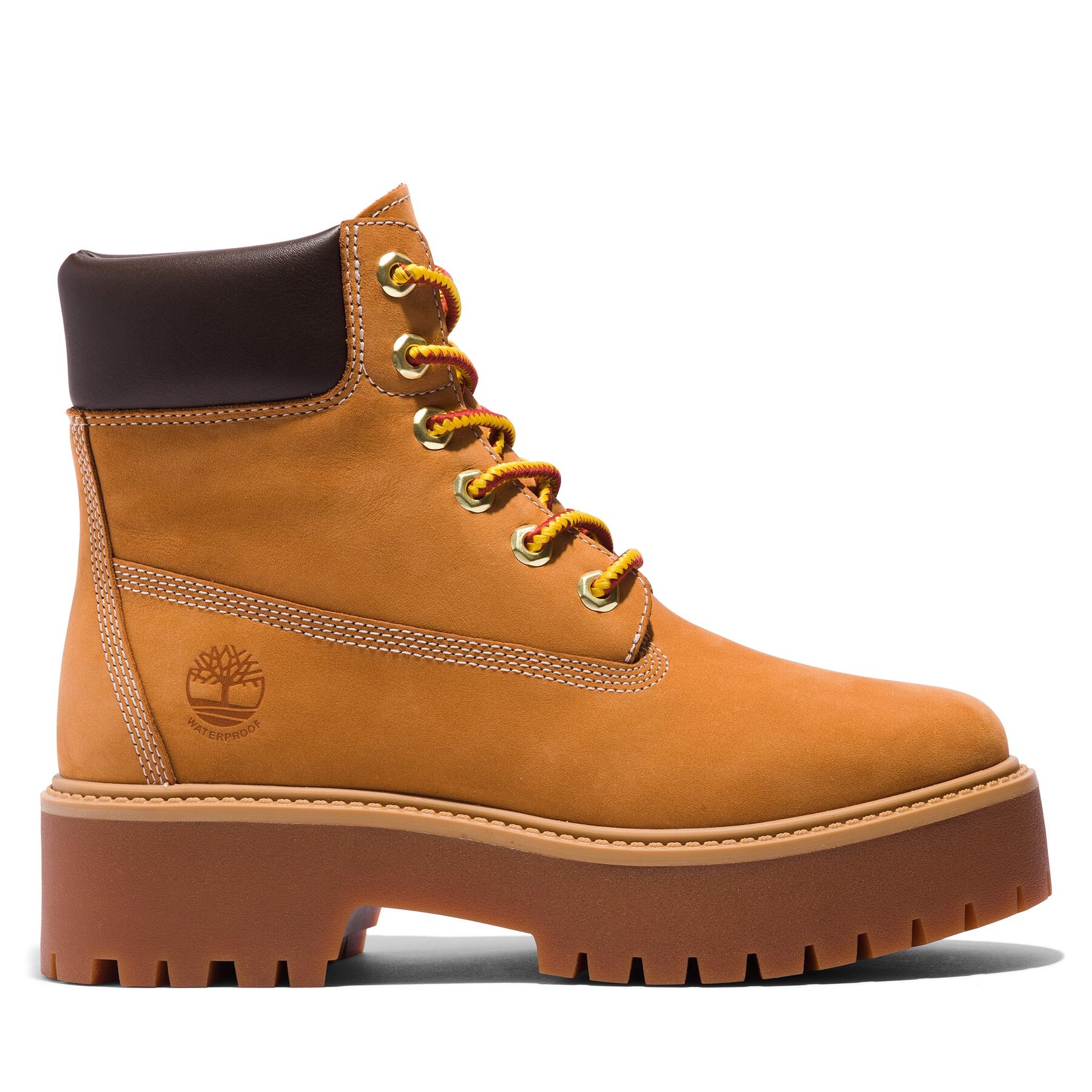 Schnürstiefeletten Timberland Stone Street 6In Wp TB0A5RJD2311 Braun