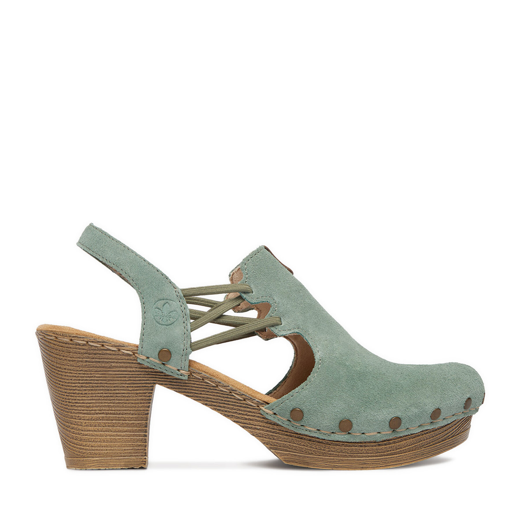 Halbschuhe Rieker CEO-66775-52 Grün