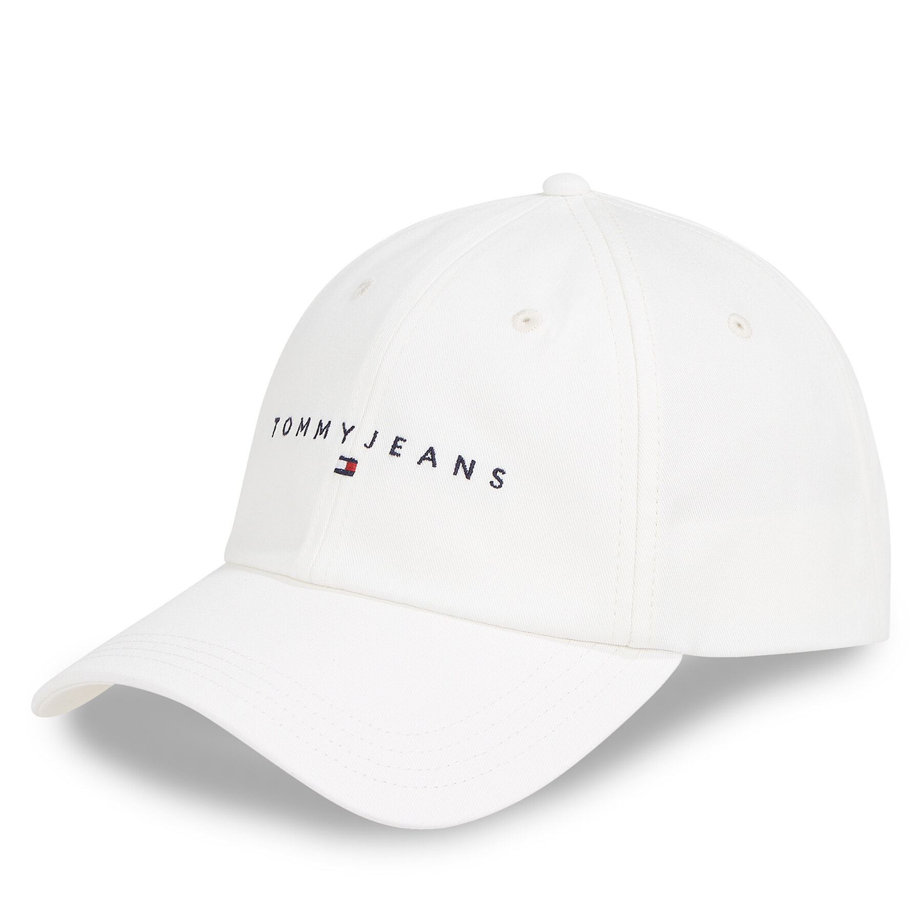 Cap Tommy Jeans Tjm Linear Logo Cap AM0AM12958 Weiß