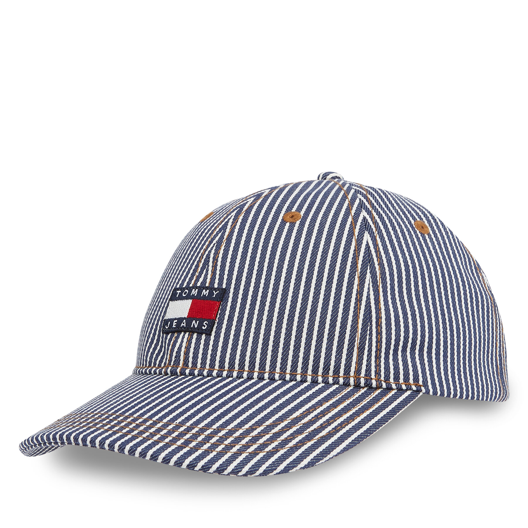 Cap Tommy Jeans Tjm Heritage Stripe Cap AM0AM13358 Dunkelblau