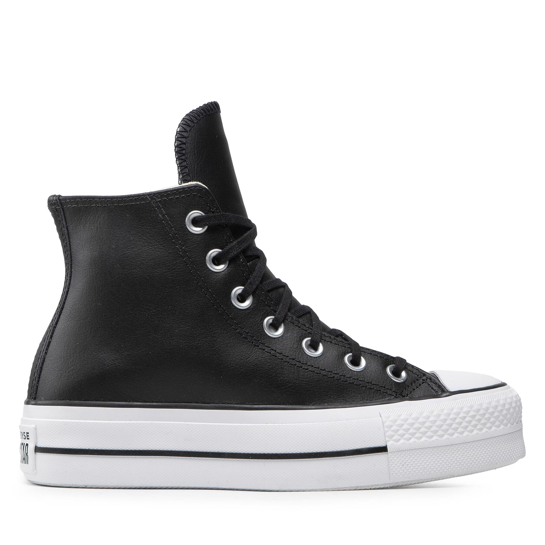 Sneakers aus Stoff Converse Chuck Taylor All Star Lift Clean Hi 561675C Schwarz