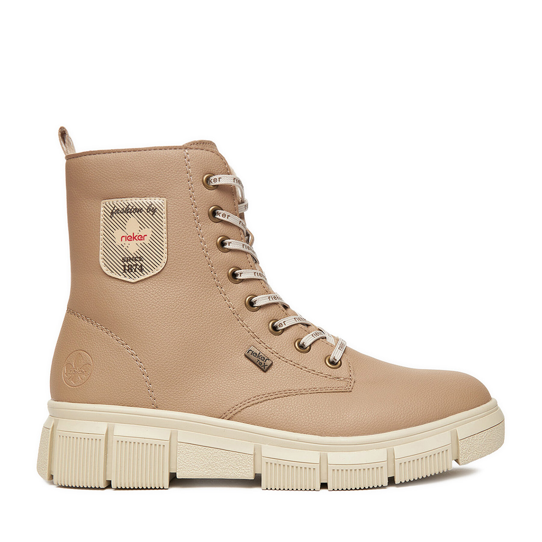 Schnürschuhe Rieker CEO-X3410-20 Beige